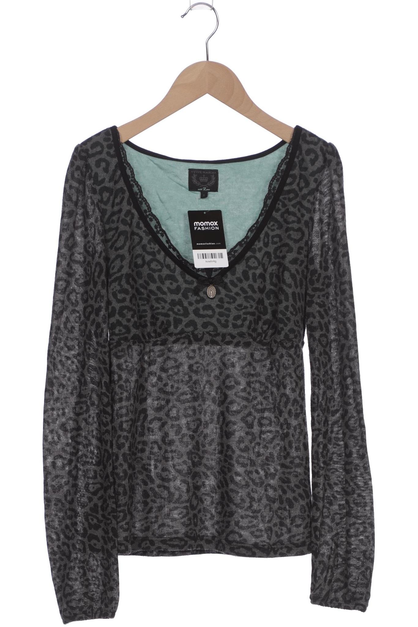 

Vive Maria Damen Langarmshirt, grau, Gr. 36