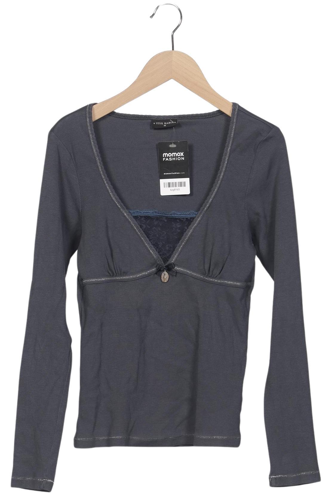 

Vive Maria Damen Langarmshirt, grau, Gr. 38