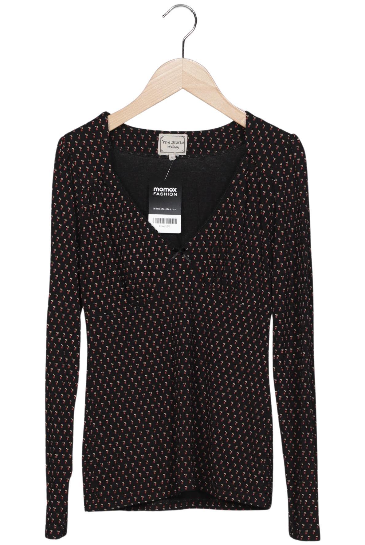 

Vive Maria Damen Langarmshirt, schwarz, Gr. 36