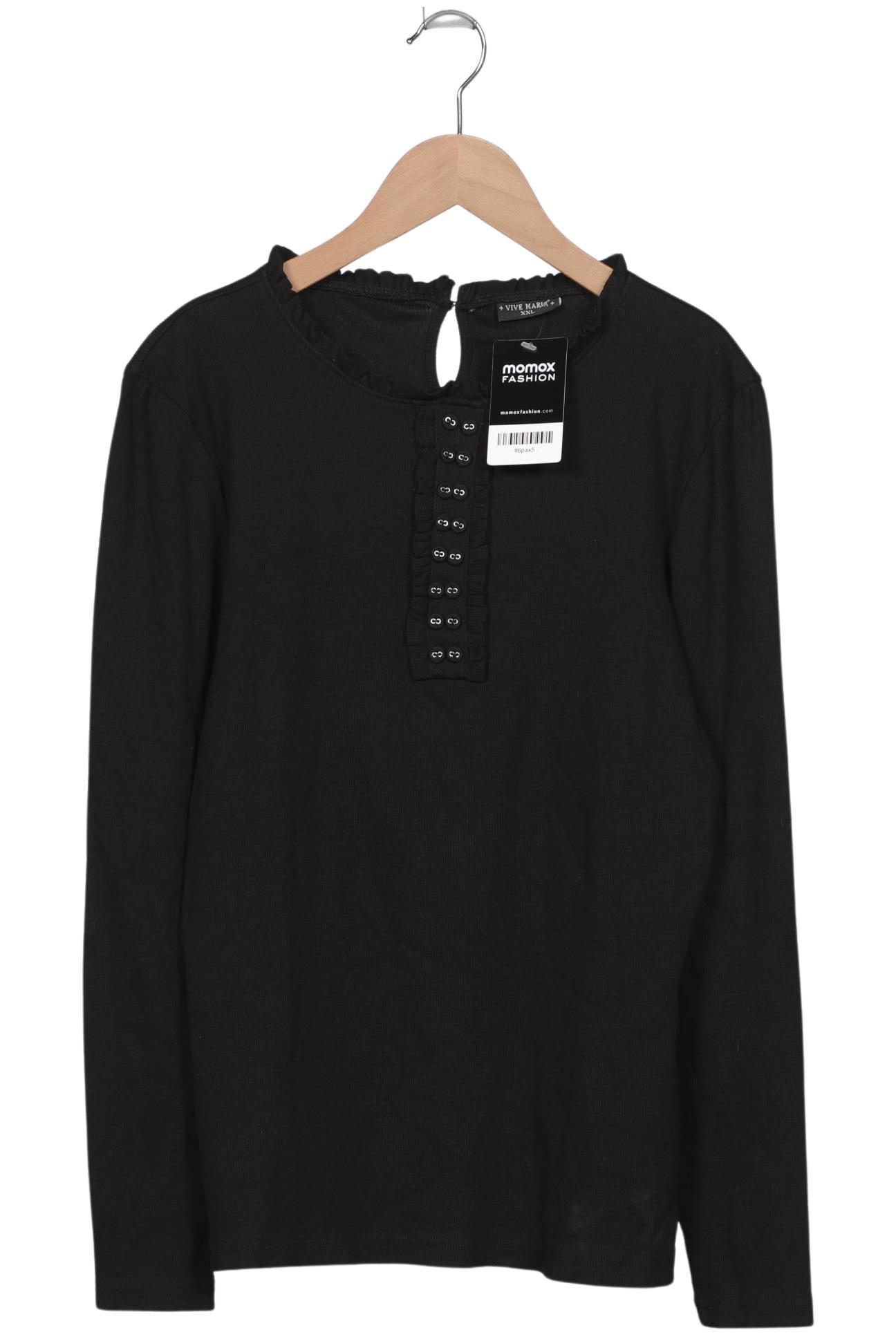 

Vive Maria Damen Langarmshirt, schwarz, Gr. 46