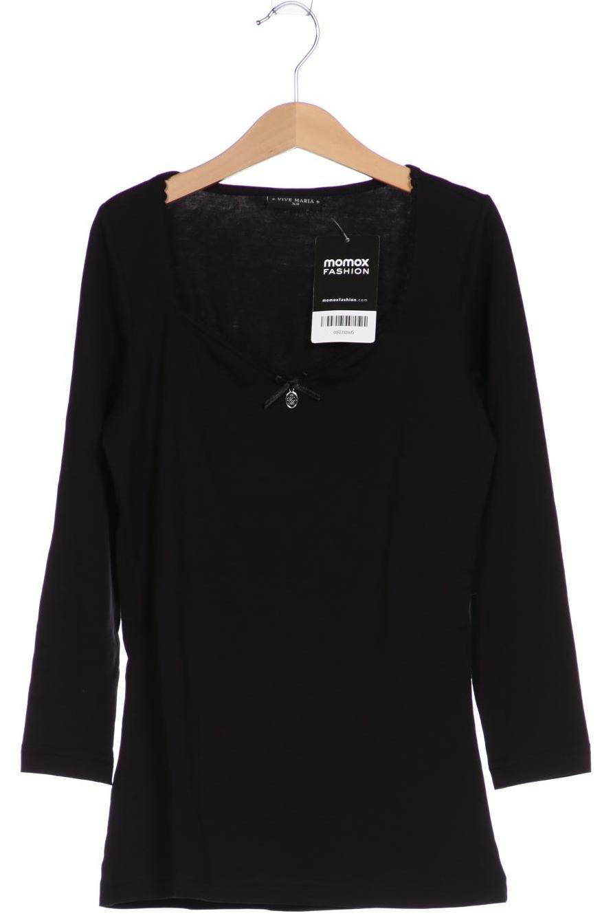 

Vive Maria Damen Langarmshirt, schwarz, Gr. 34