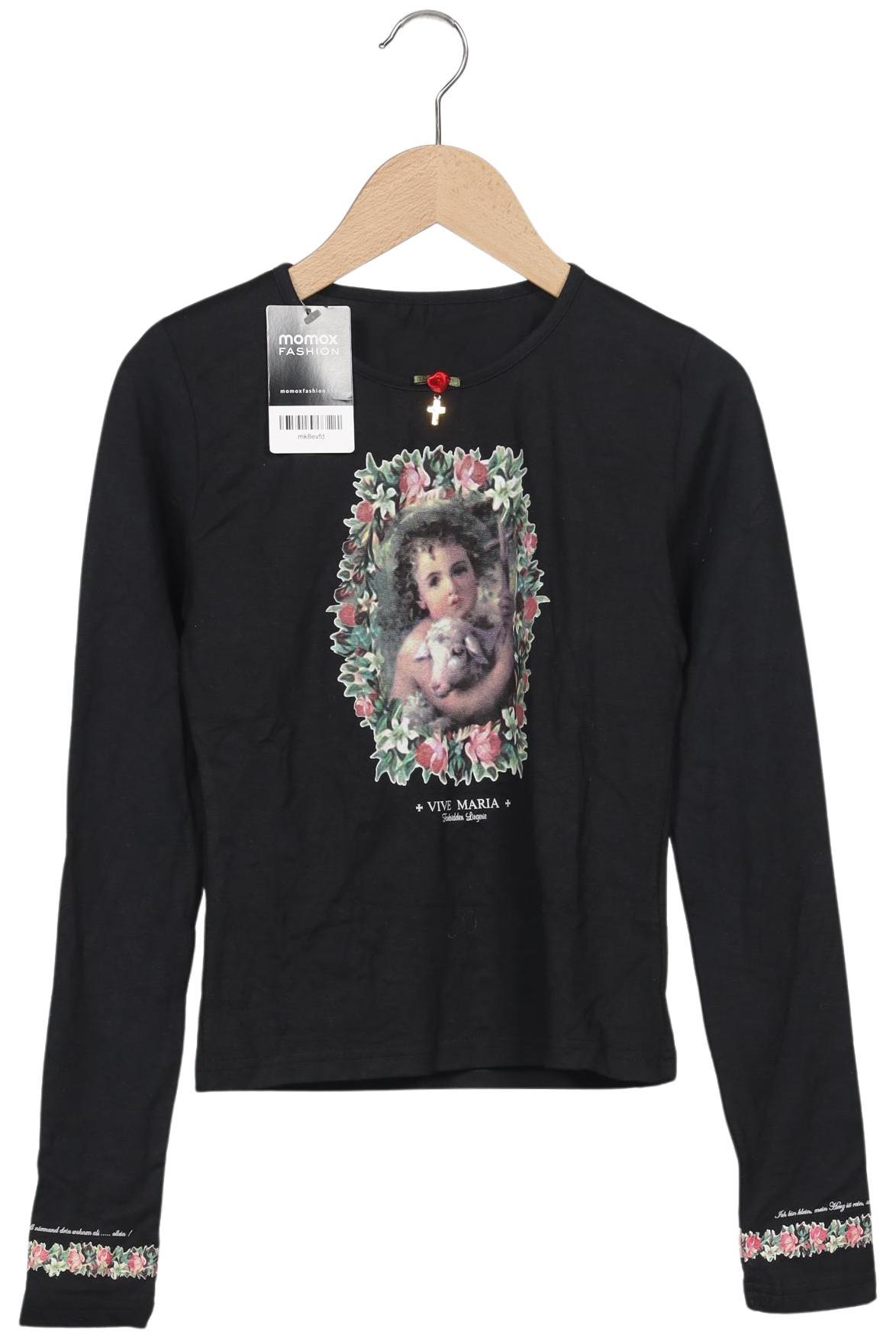 

Vive Maria Damen Langarmshirt, schwarz, Gr. 36