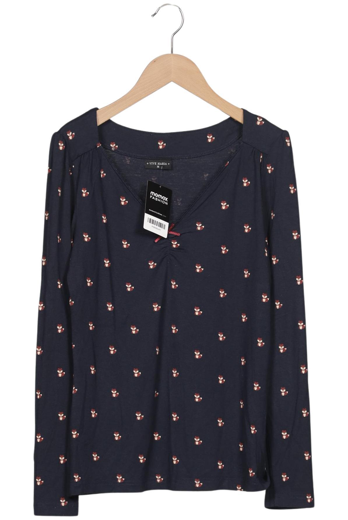 

Vive Maria Damen Langarmshirt, marineblau, Gr. 38