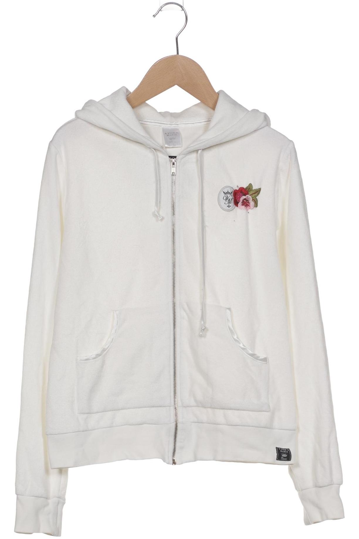 

Vive Maria Damen Kapuzenpullover, weiß, Gr. 34