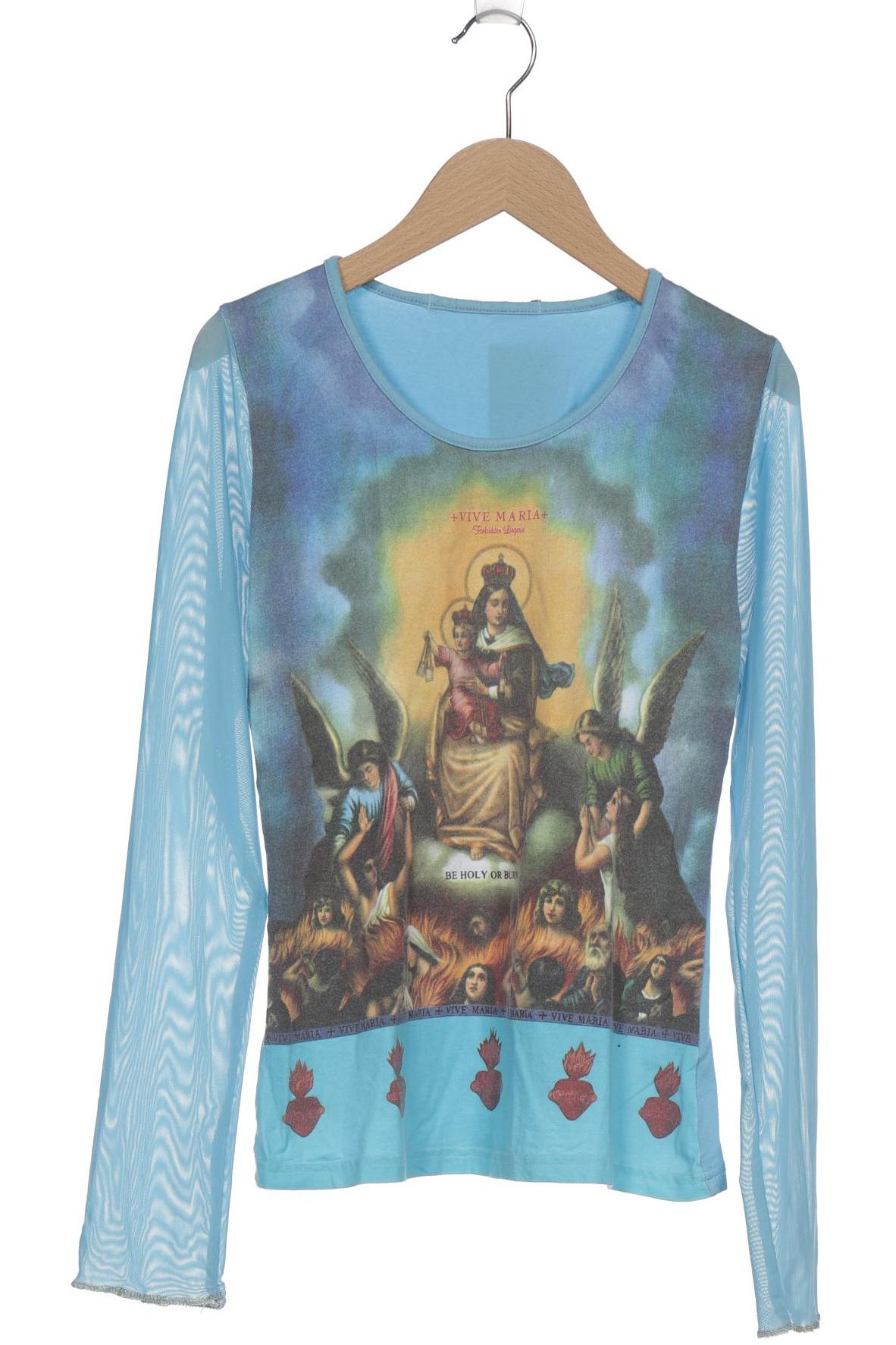 

Vive Maria Damen Langarmshirt, blau, Gr. 38