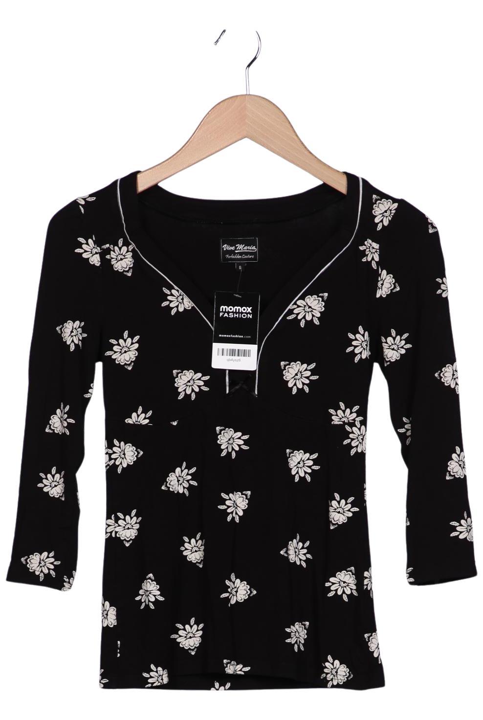 

Vive Maria Damen Langarmshirt, schwarz, Gr. 36