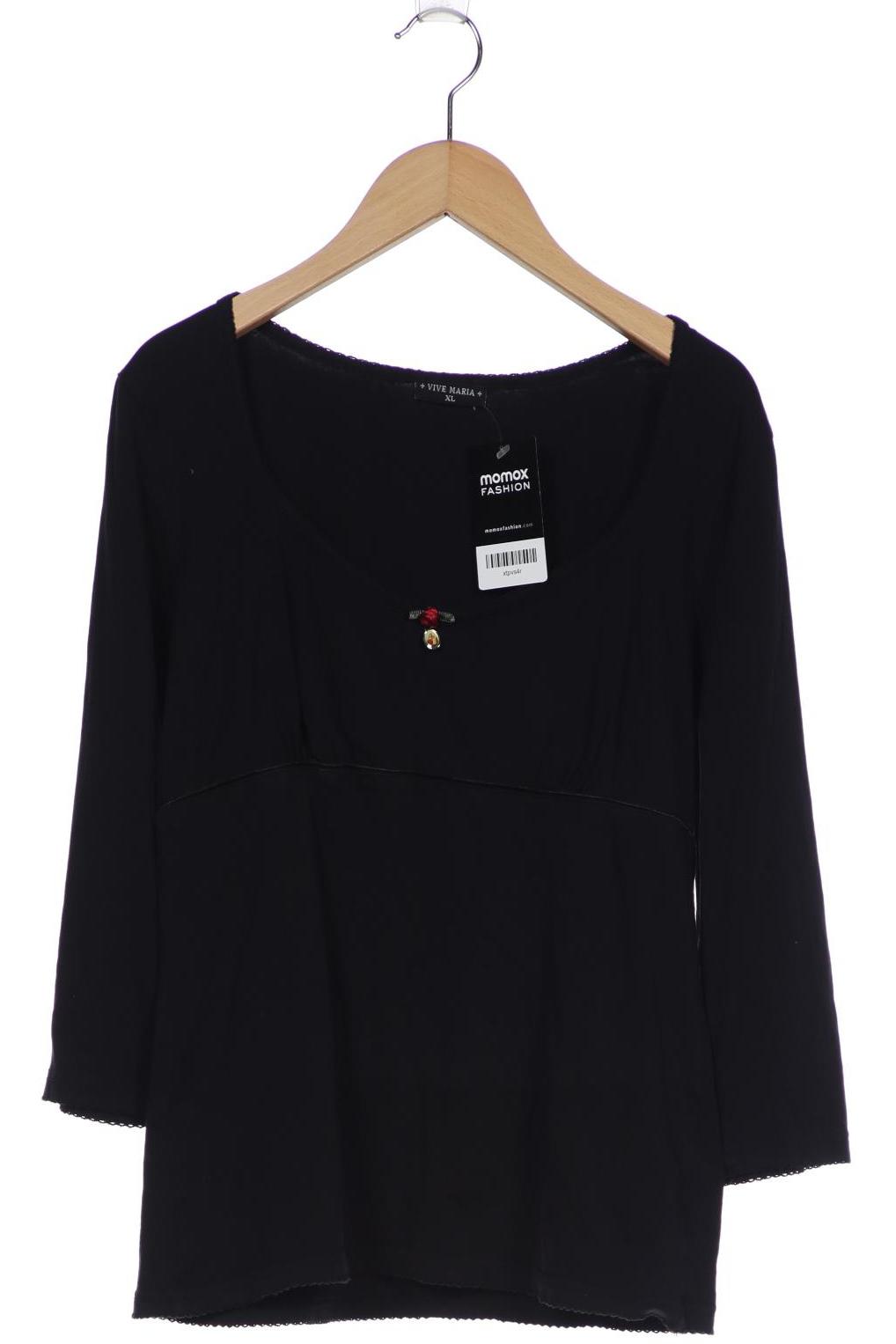 

Vive Maria Damen Langarmshirt, schwarz, Gr. 44