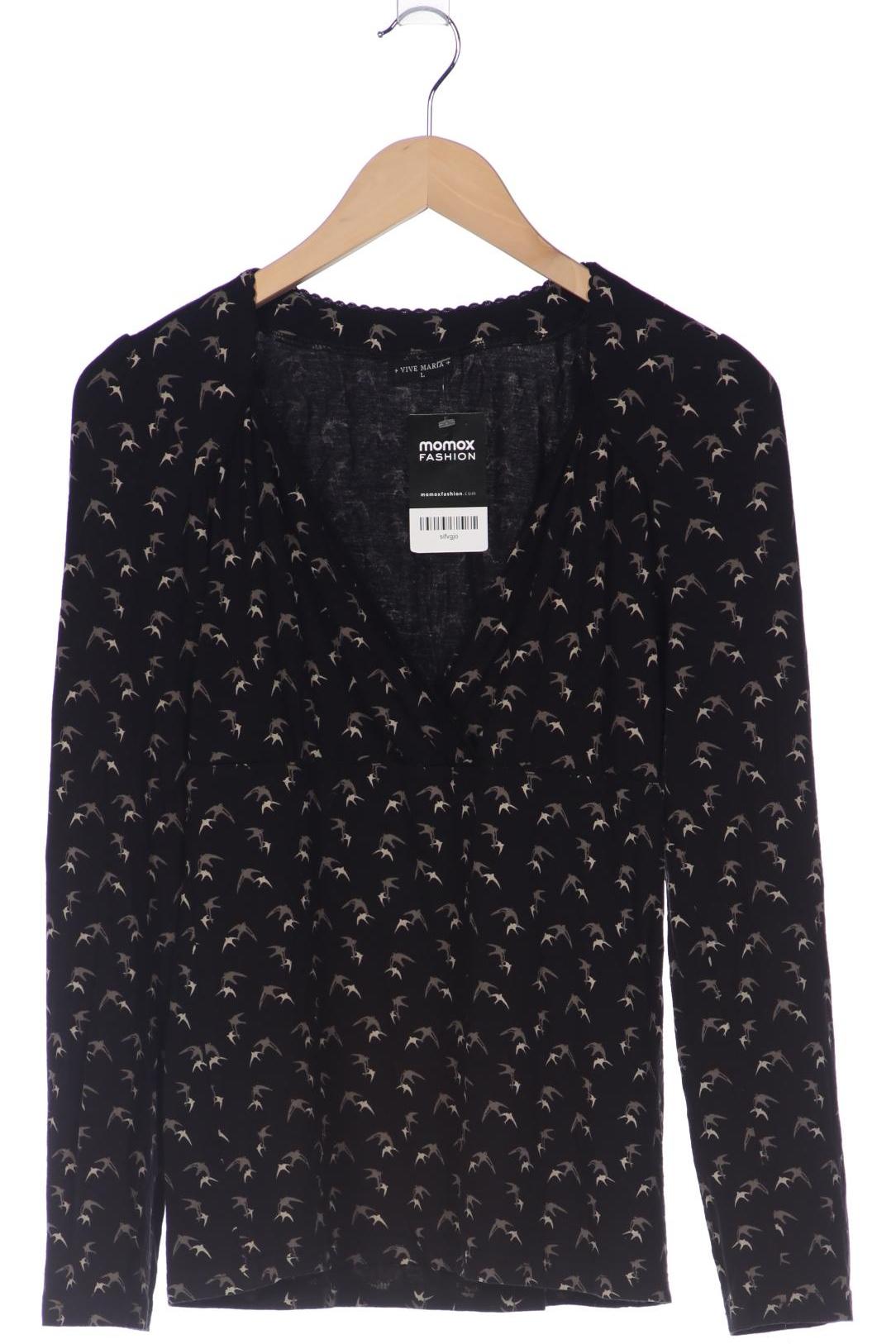

Vive Maria Damen Langarmshirt, schwarz, Gr. 42