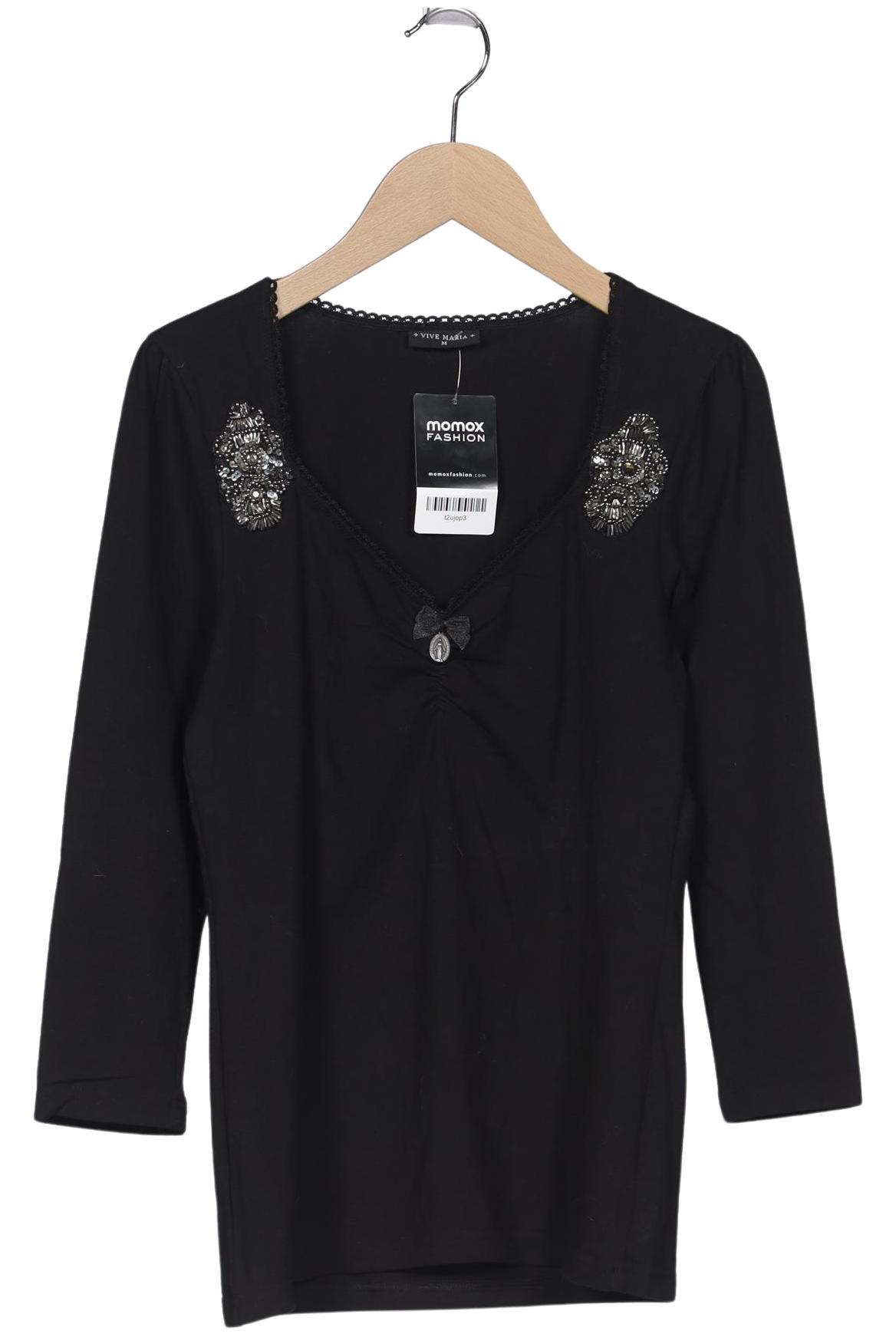 

Vive Maria Damen Langarmshirt, schwarz, Gr. 38