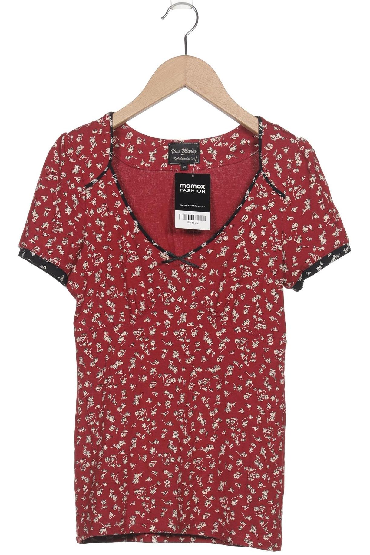 

Vive Maria Damen T-Shirt, bordeaux, Gr. 34