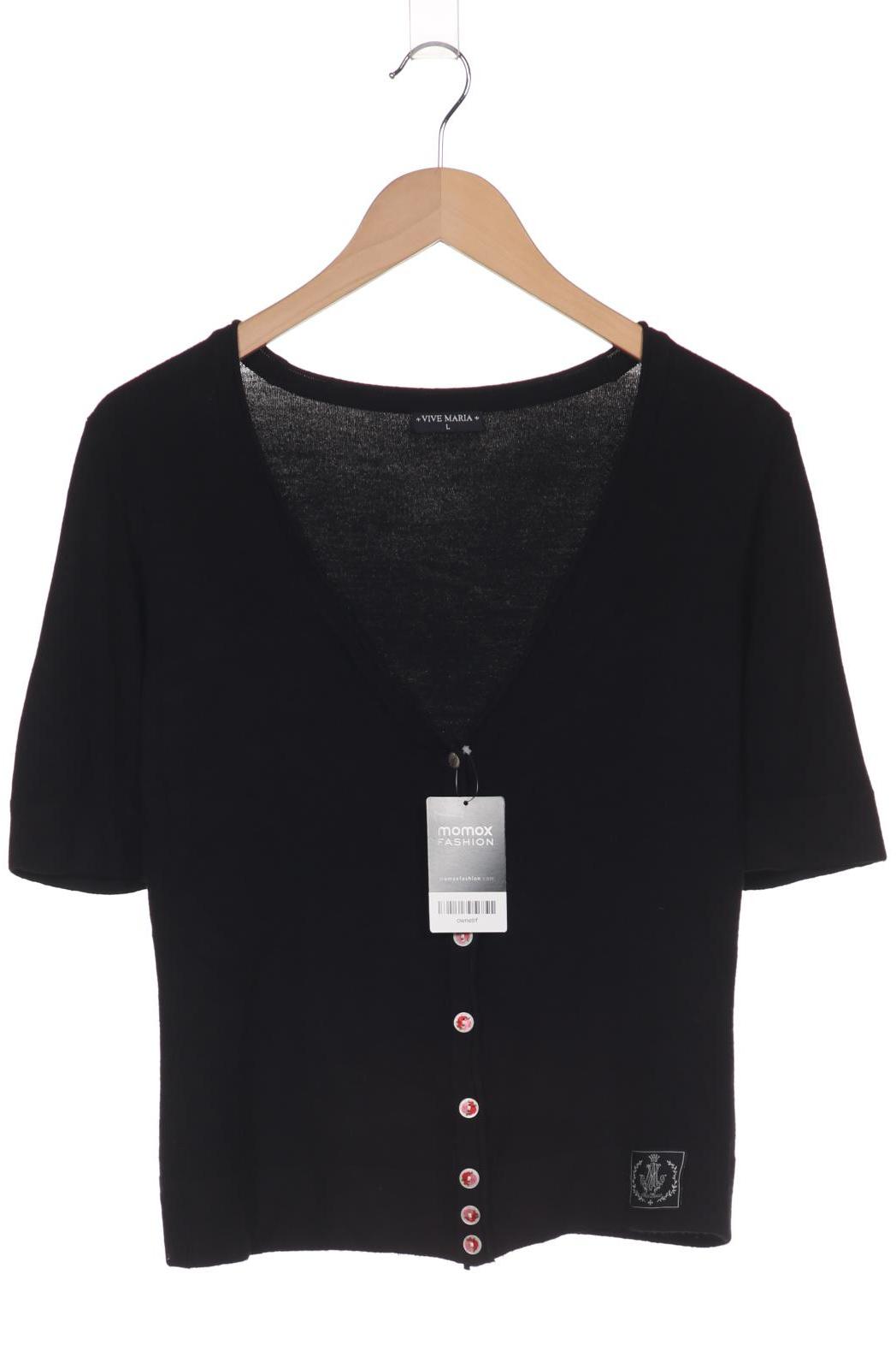 

Vive Maria Damen Strickjacke, schwarz, Gr. 42