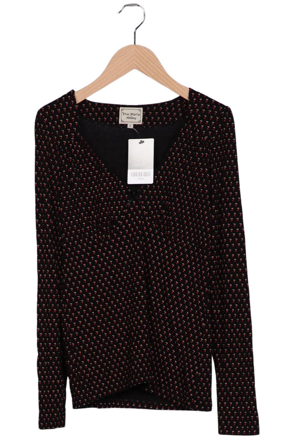 

Vive Maria Damen Langarmshirt, schwarz, Gr. 36