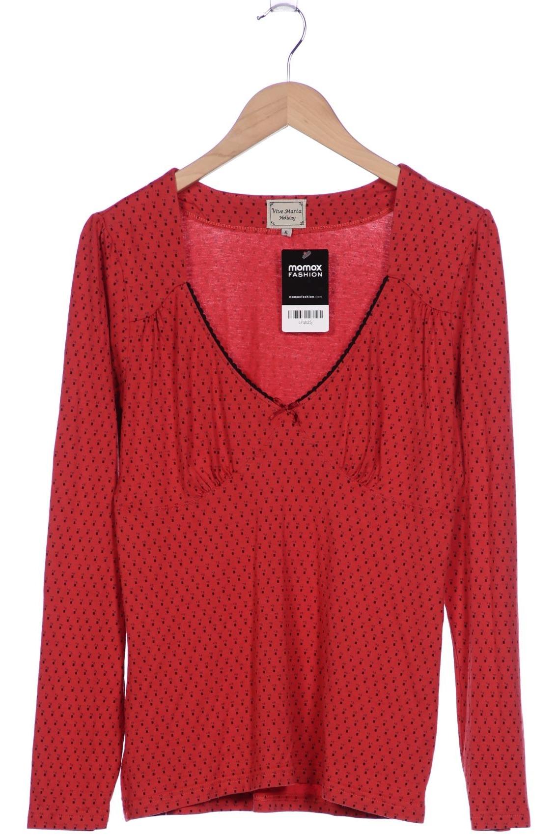 

Vive Maria Damen Langarmshirt, rot, Gr. 44