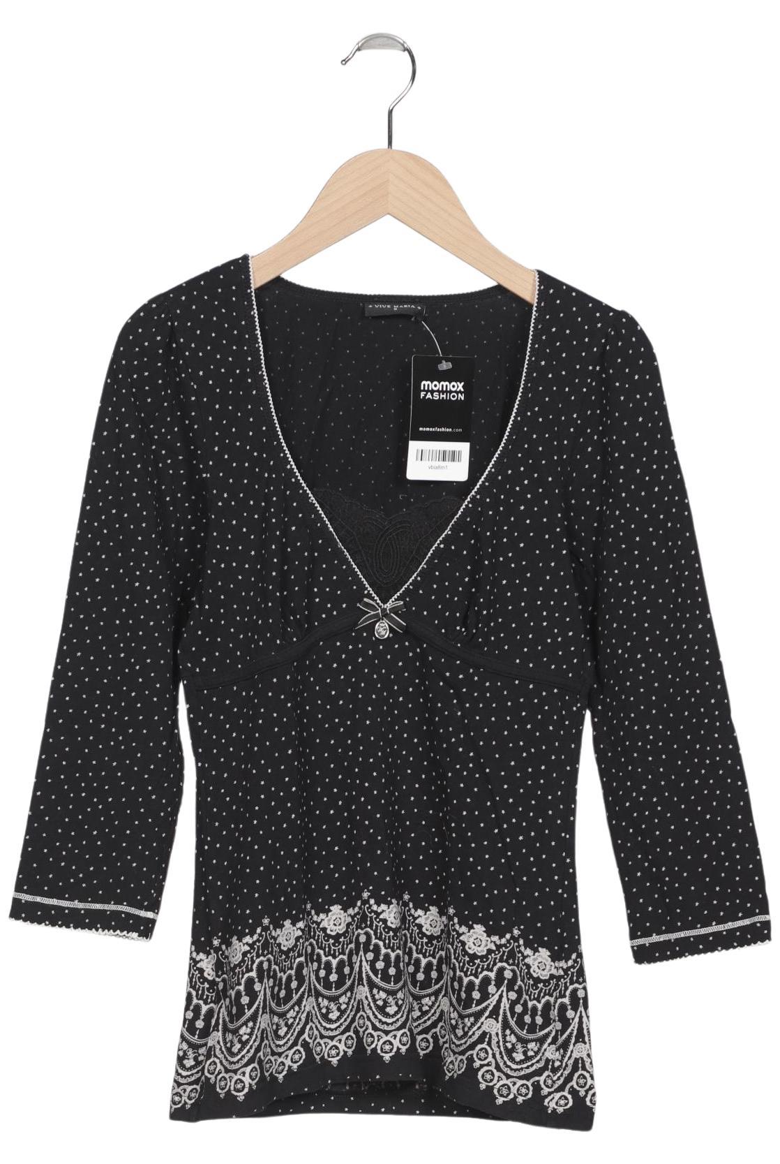 

Vive Maria Damen Langarmshirt, schwarz, Gr. 36