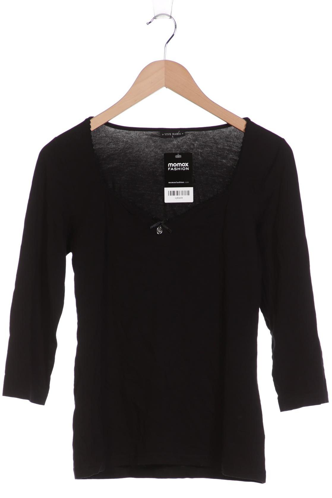 

Vive Maria Damen Langarmshirt, schwarz, Gr. 42