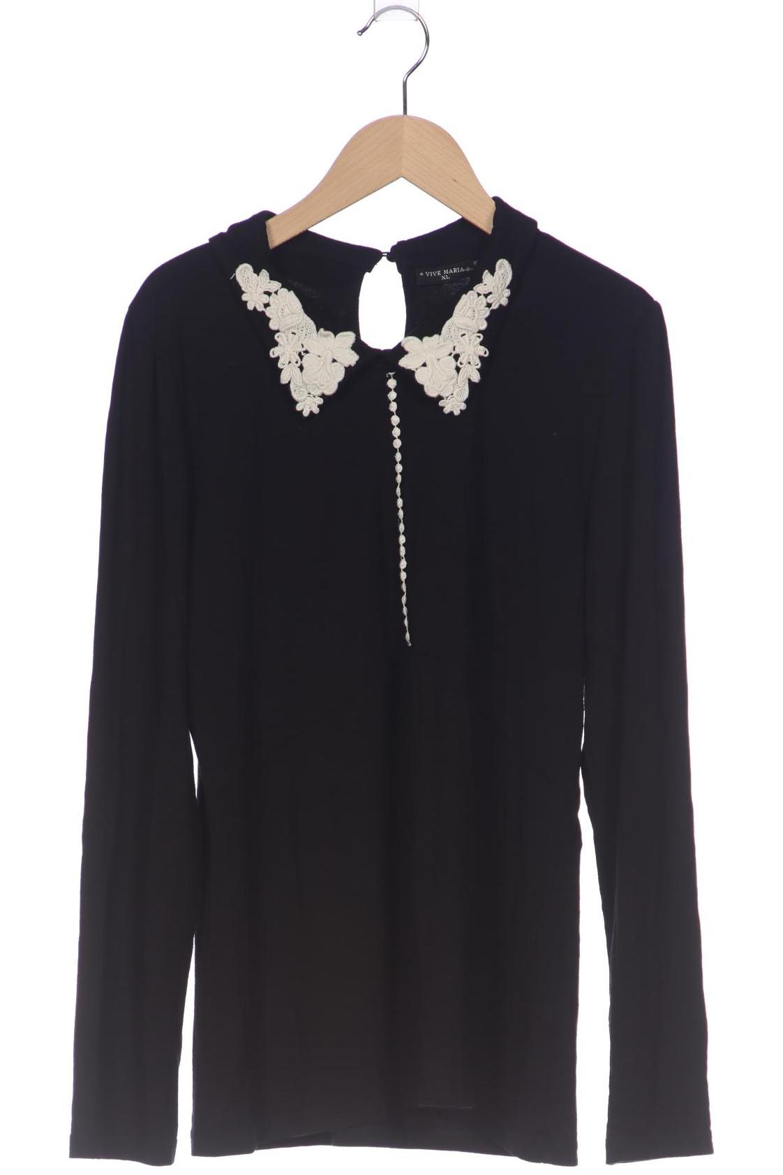 

Vive Maria Damen Langarmshirt, schwarz, Gr. 44