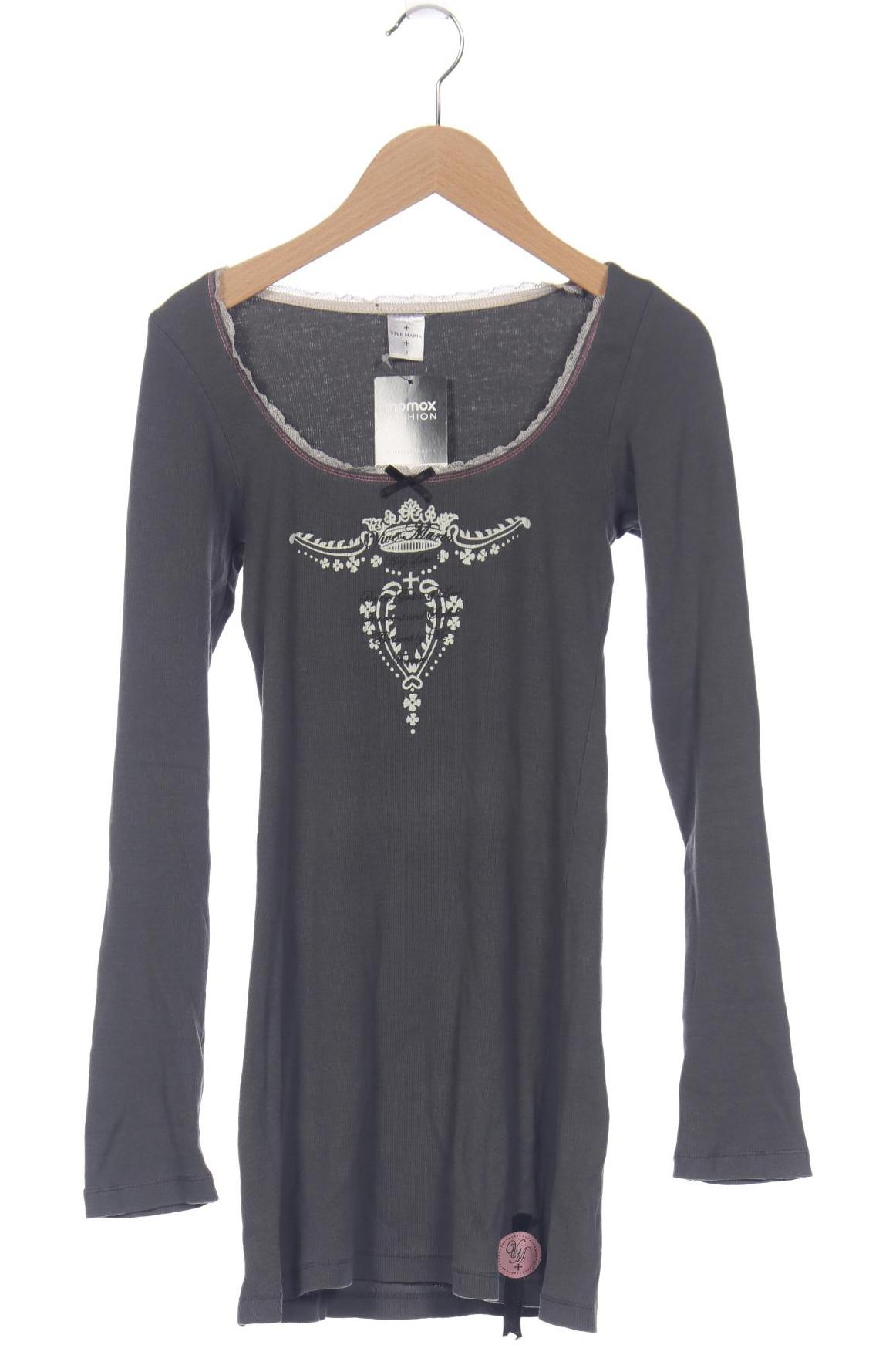 

Vive Maria Damen Langarmshirt, grau, Gr. 36