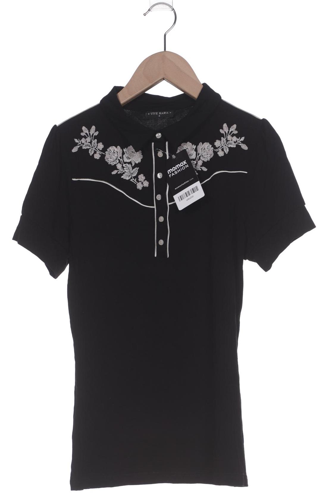 

Vive Maria Damen Poloshirt, schwarz, Gr. 36