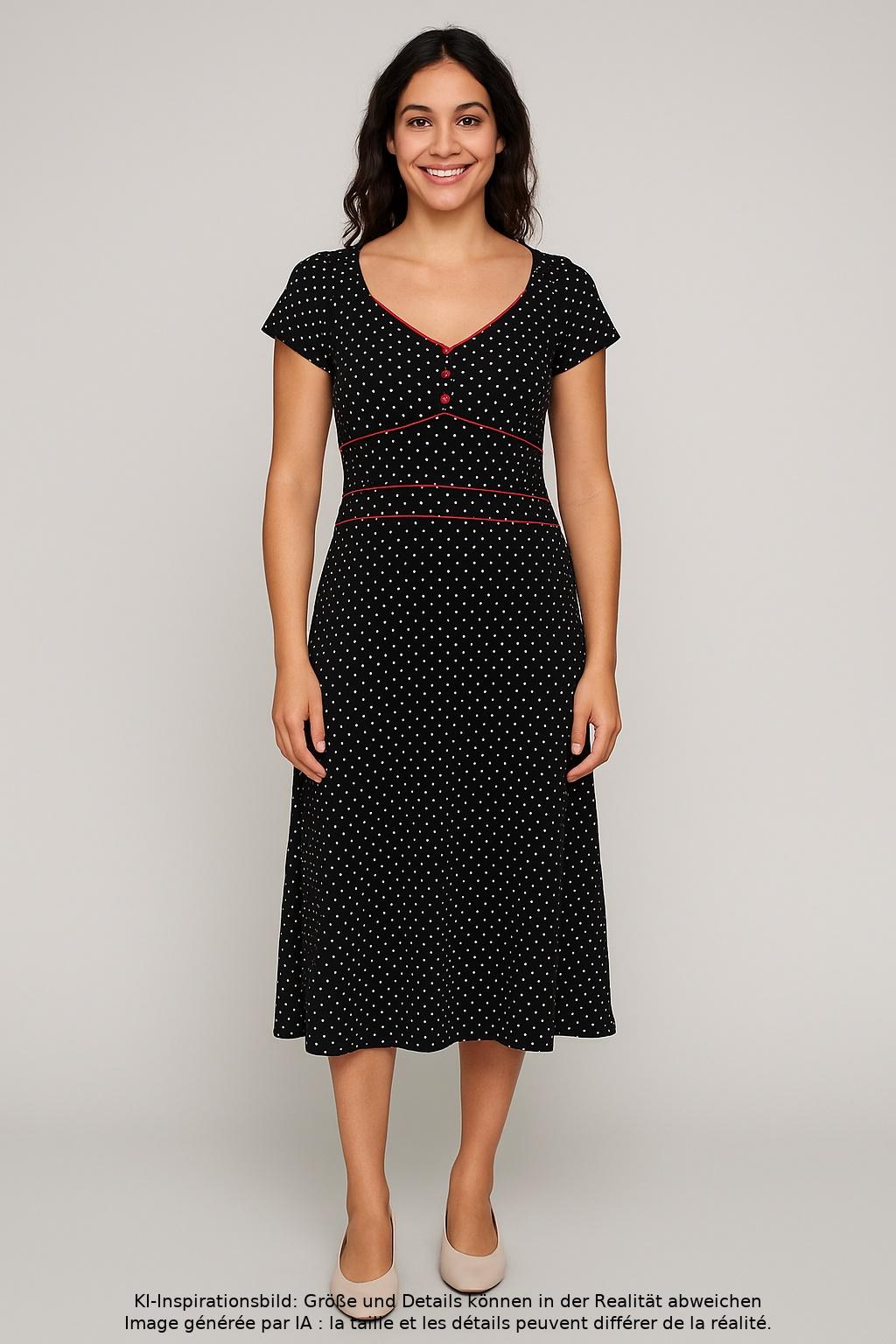 

Vive Maria Damen Kleid, schwarz, Gr. 34