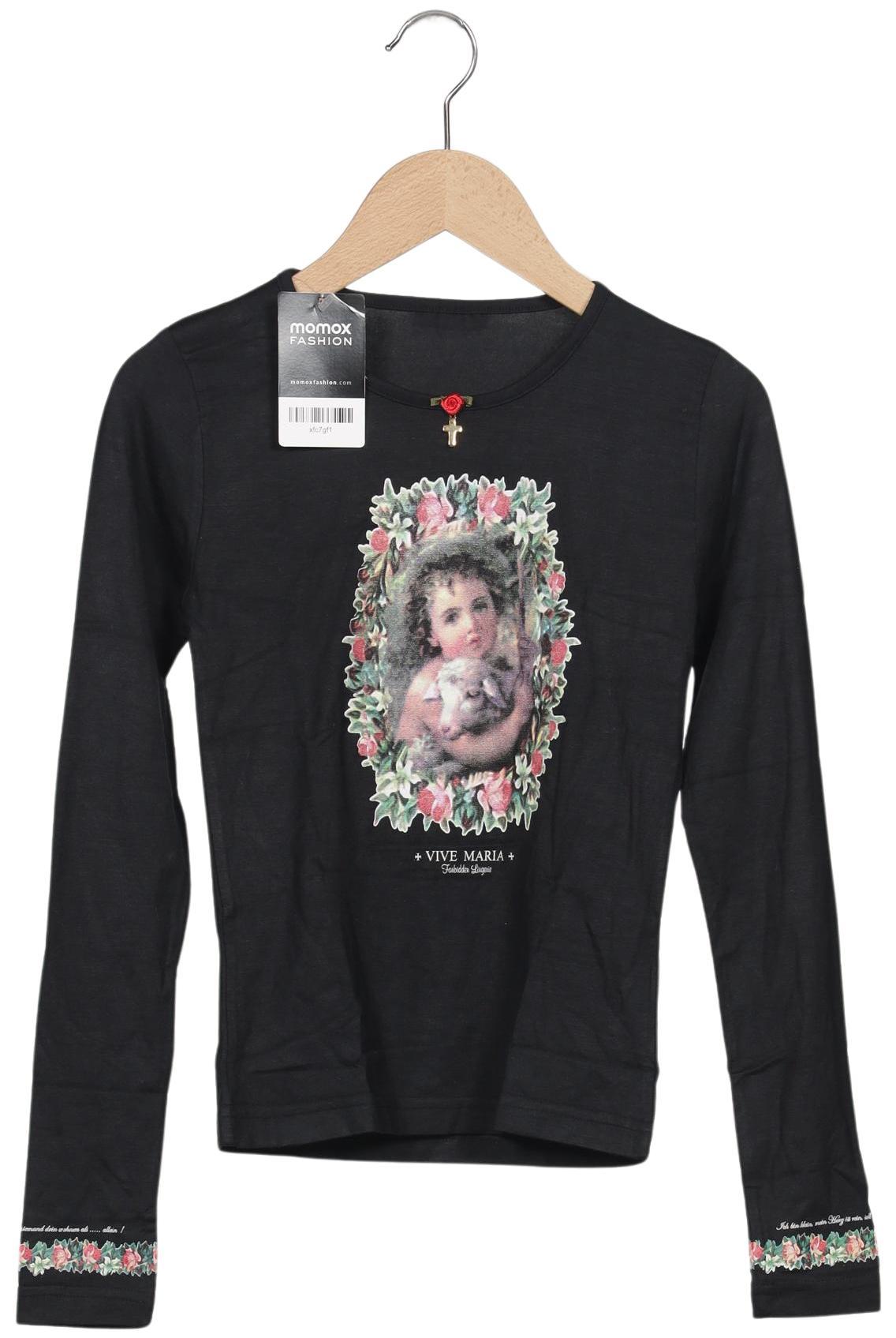 

Vive Maria Damen Langarmshirt, schwarz, Gr. 36