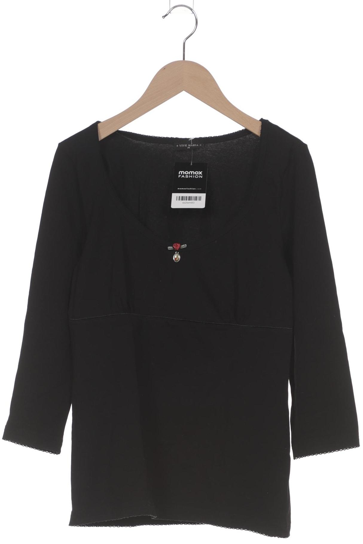

Vive Maria Damen Langarmshirt, schwarz, Gr. 38