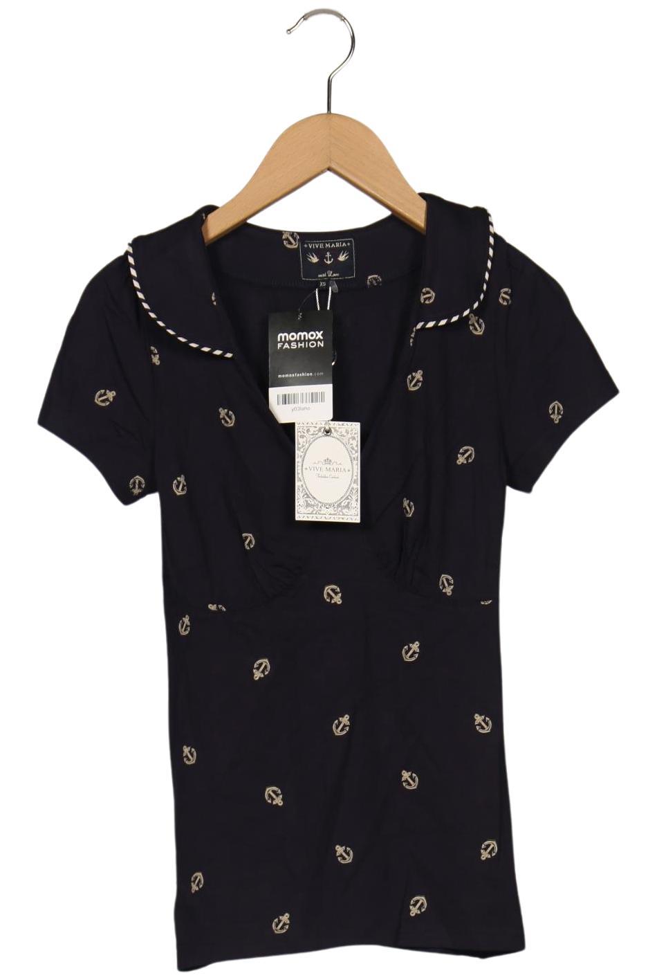 

Vive Maria Damen T-Shirt, marineblau, Gr. 34