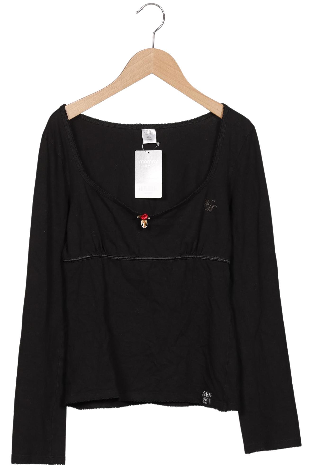 

Vive Maria Damen Langarmshirt, schwarz, Gr. 42