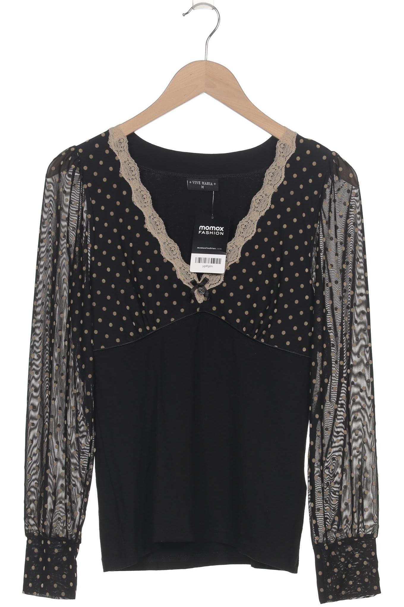 

Vive Maria Damen Langarmshirt, schwarz, Gr. 38
