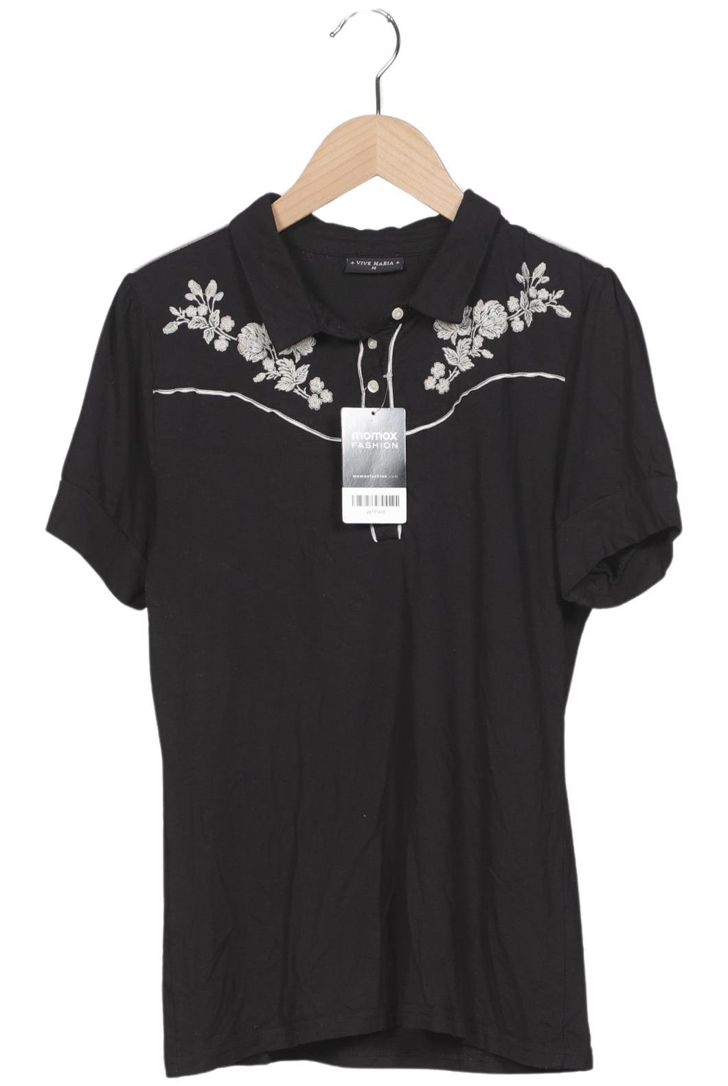 

Vive Maria Damen Poloshirt, schwarz, Gr. 38