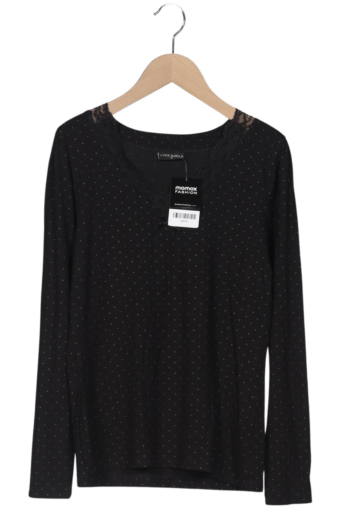 

Vive Maria Damen Langarmshirt, schwarz, Gr. 38