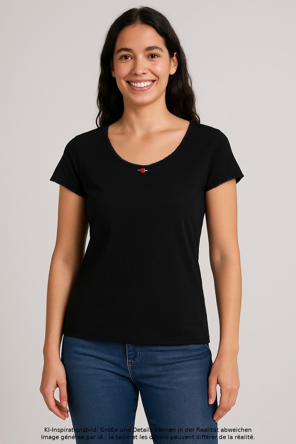 

Vive Maria Damen T-Shirt, schwarz, Gr. 42