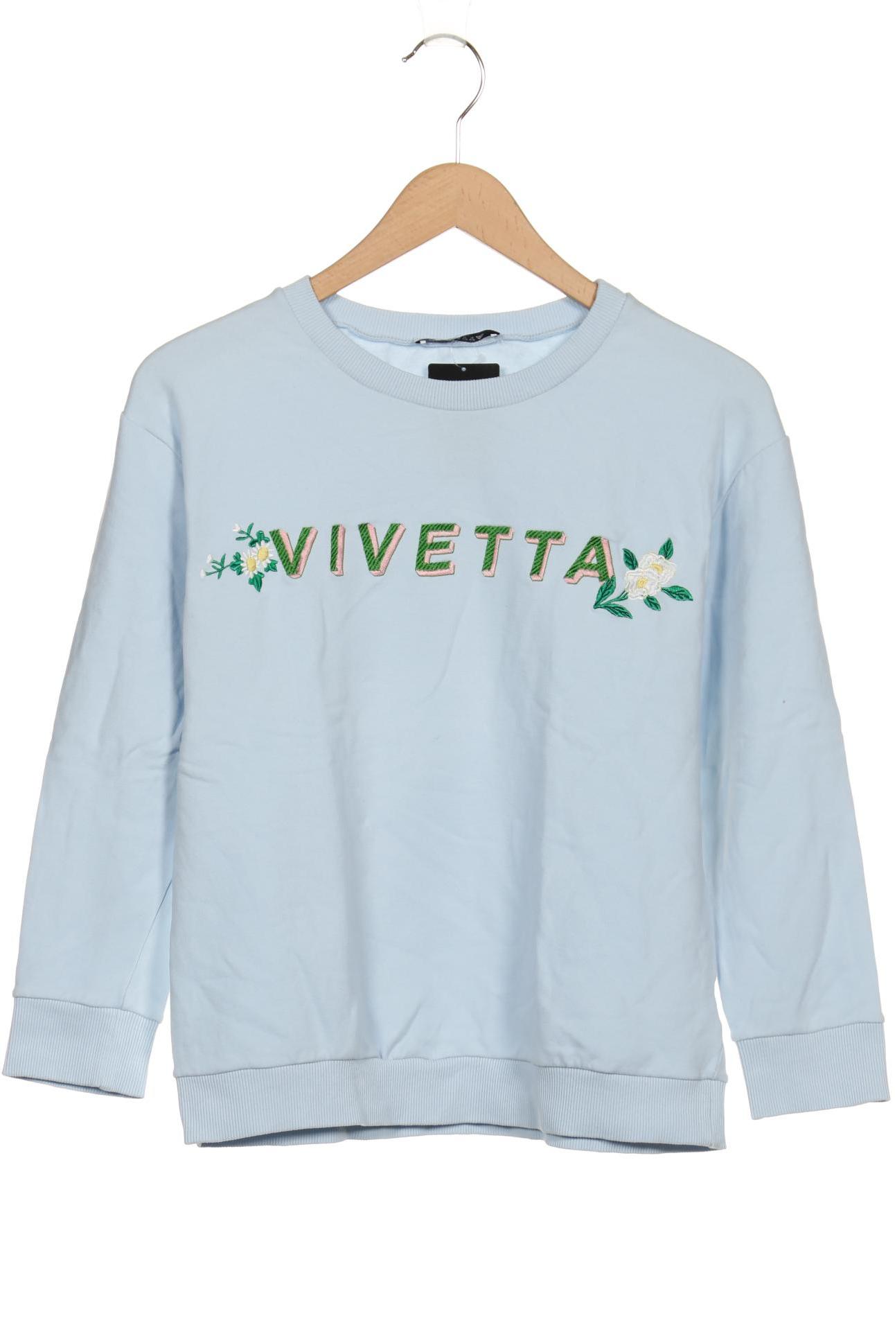 

Vivetta Damen Sweatshirt, hellblau