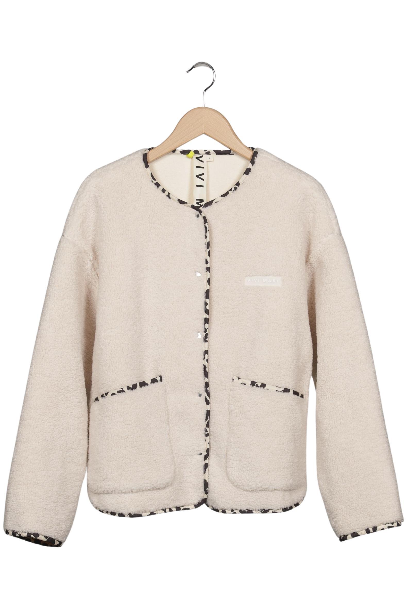 

Vivi mari Damen Jacke, cremeweiß, Gr. 42