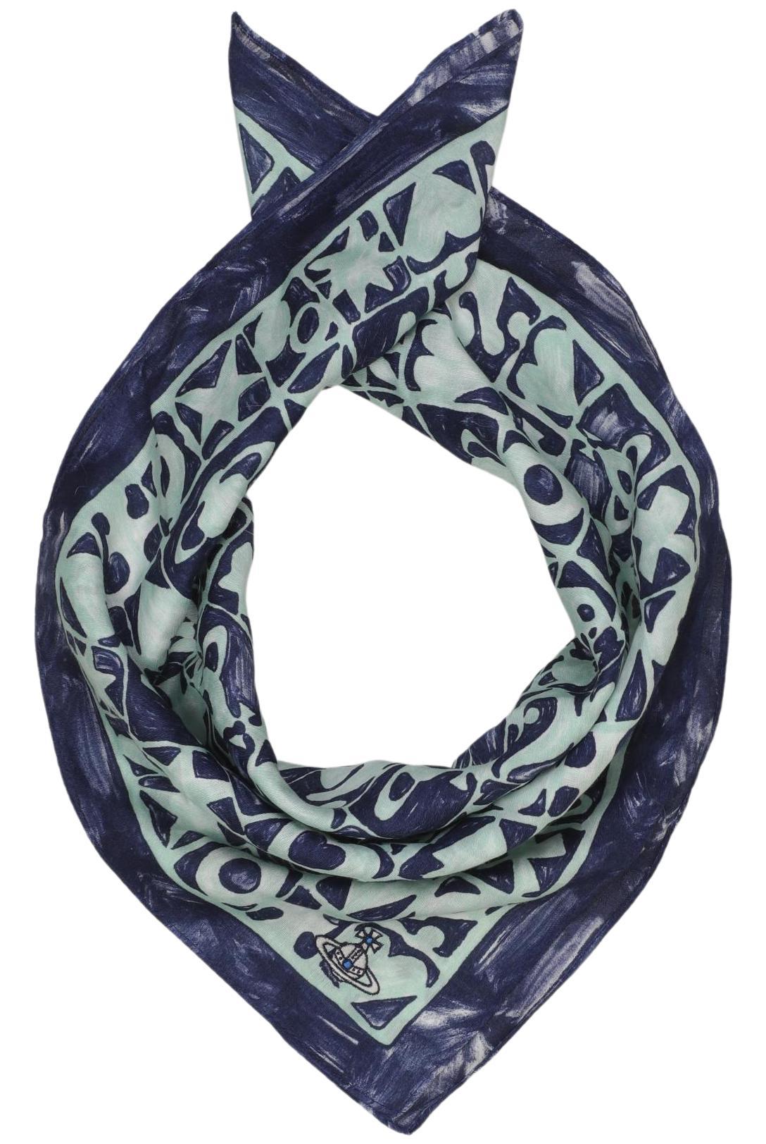 

Vivienne Westwood Damen Schal, hellblau, Gr.