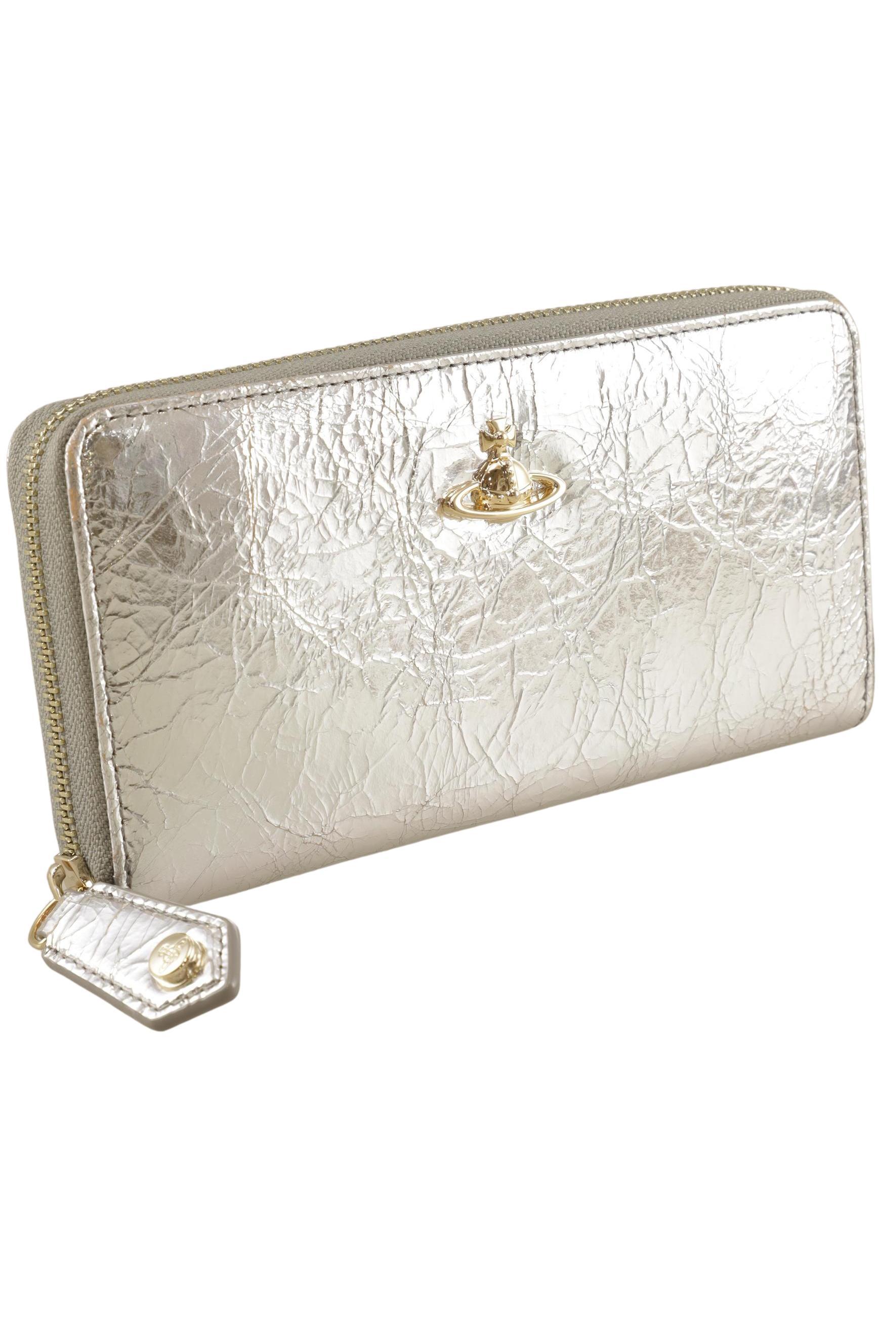 

Vivienne Westwood Damen Portemonnaie, silber, Gr.