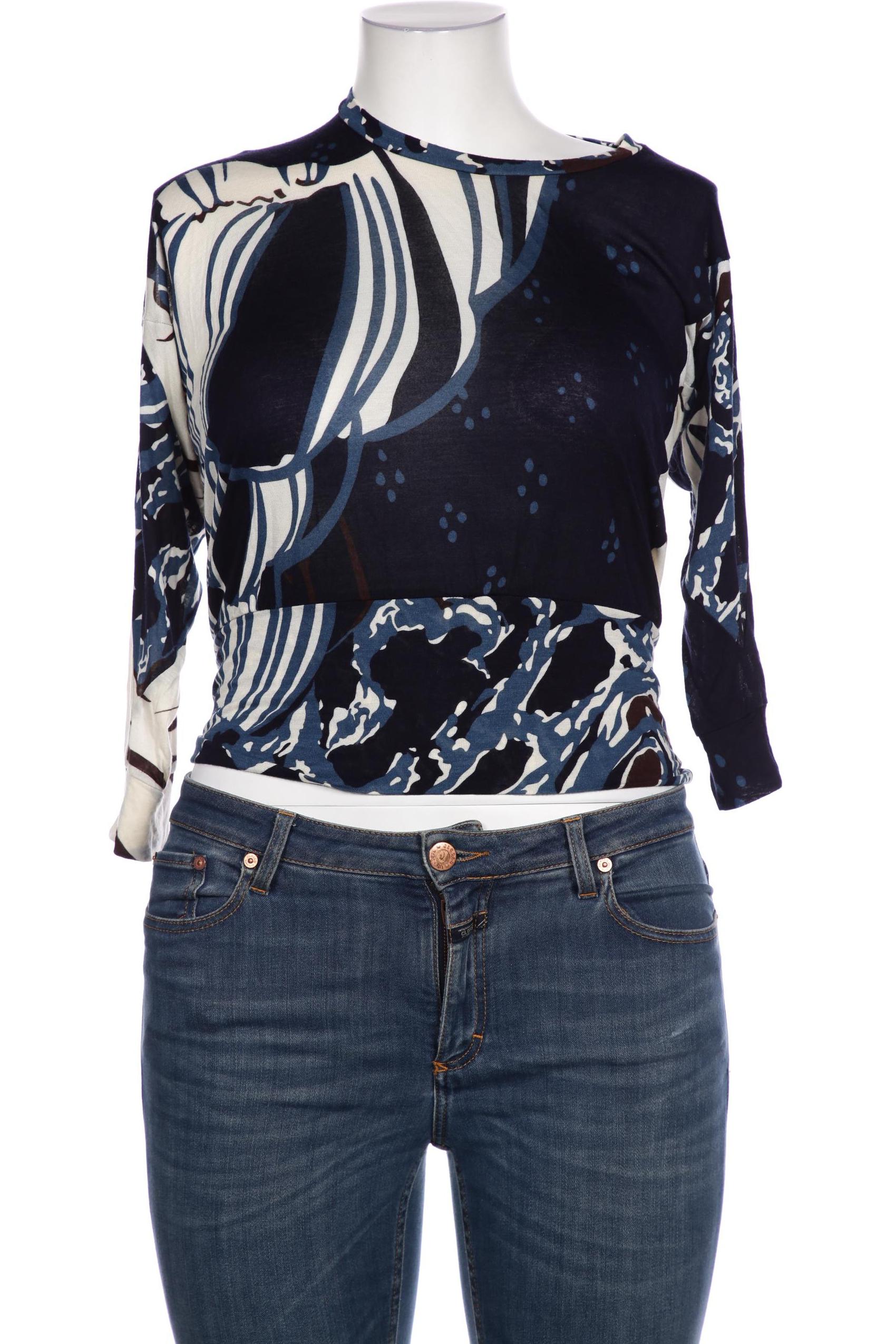 

Vivienne Westwood Damen Langarmshirt, blau, Gr. 38
