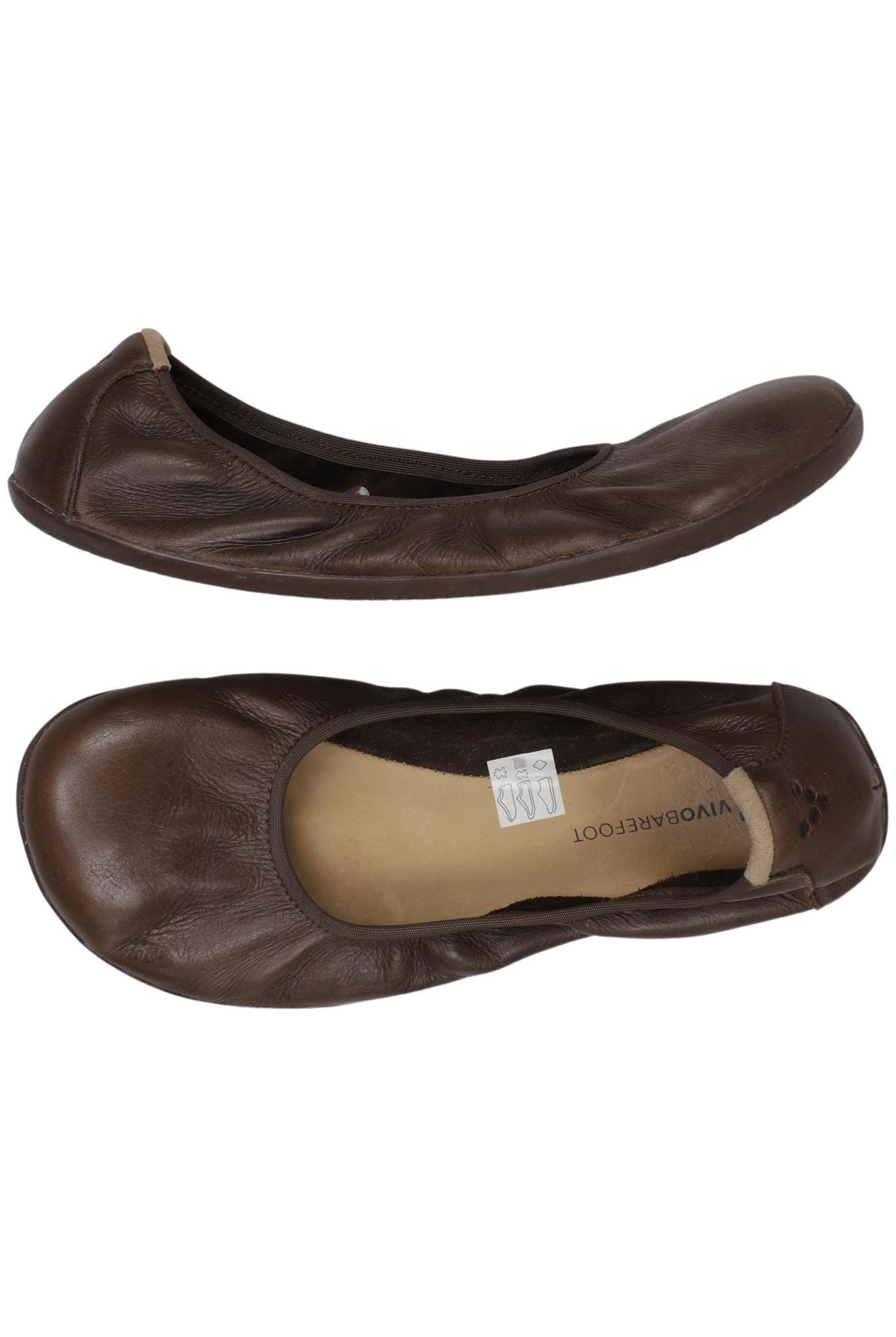 

Vivobarefoot Damen Ballerinas, braun, Gr. 4