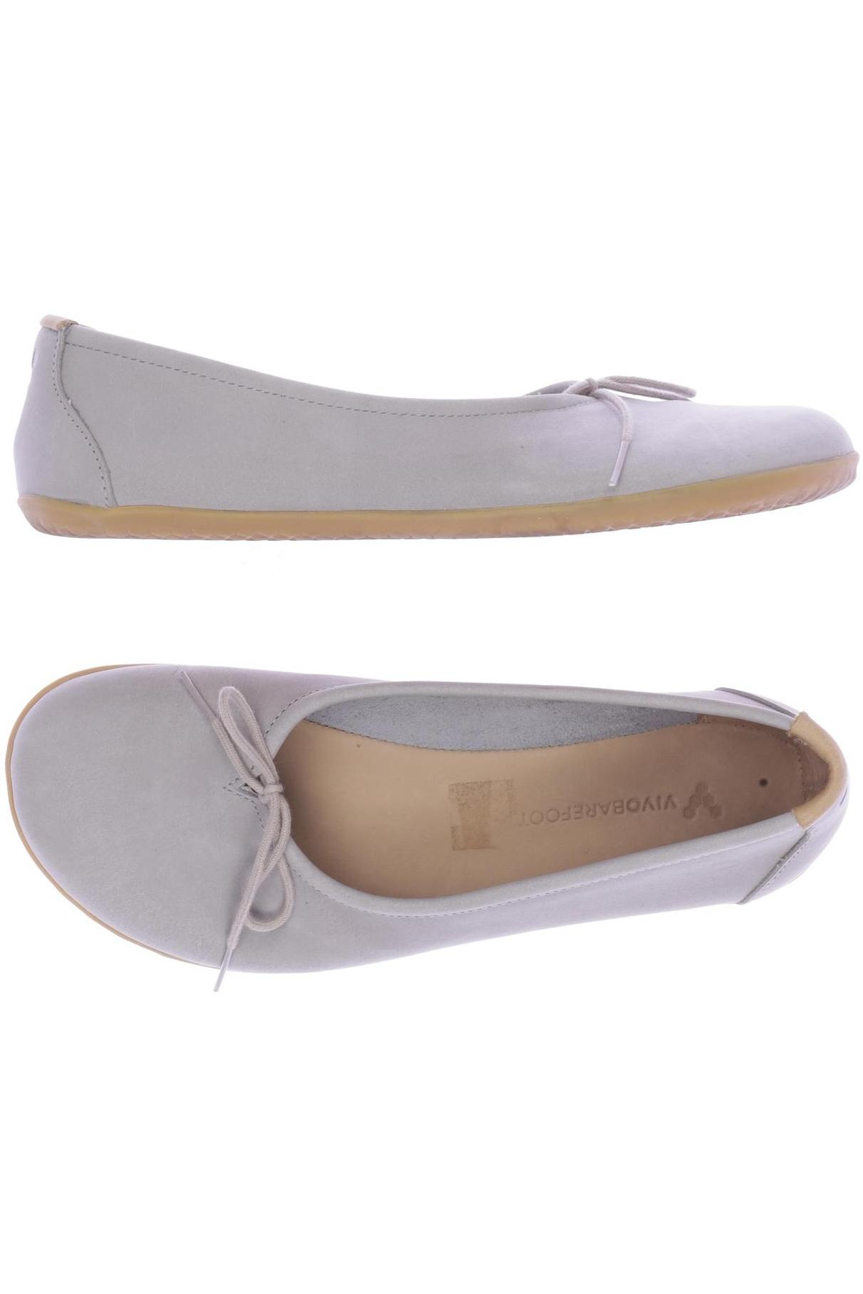

Vivobarefoot Damen Ballerinas, grau, Gr. 37