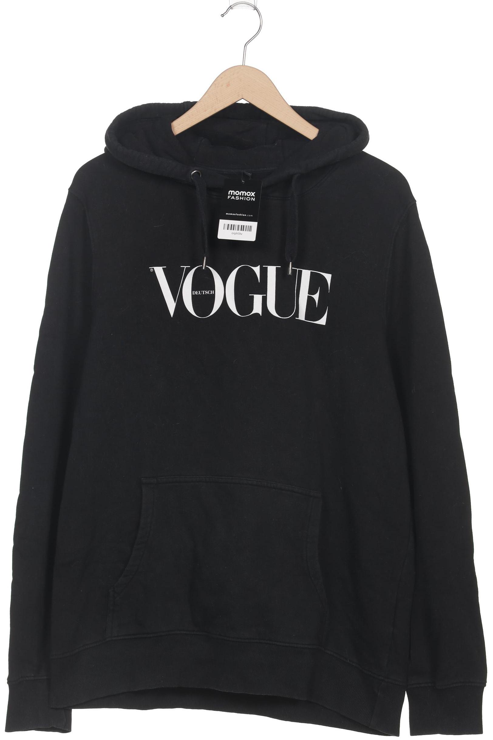 

vogue eyewear Herren Kapuzenpullover, schwarz, Gr. 54