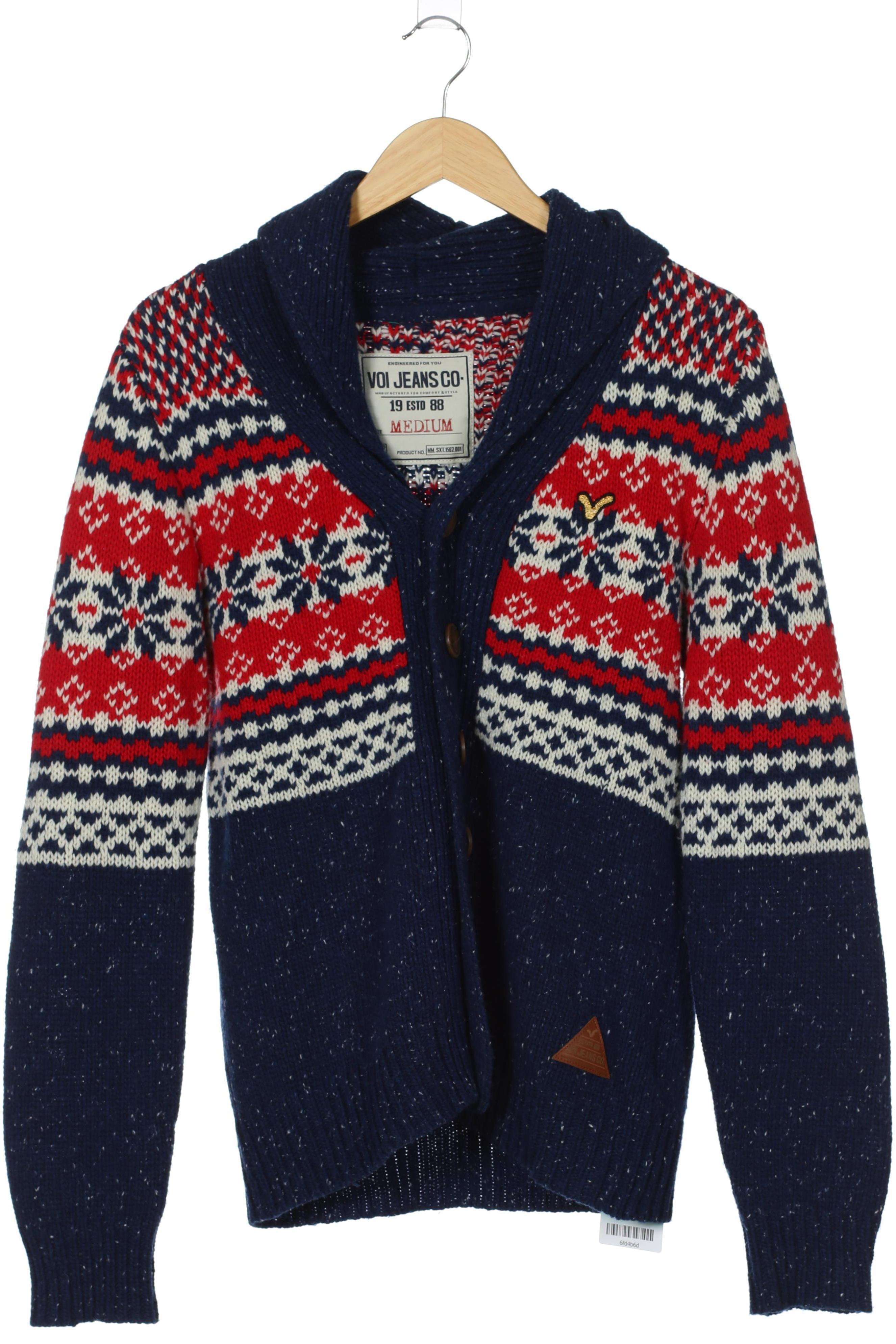 

Voi Jeans Damen Strickjacke, blau, Gr.