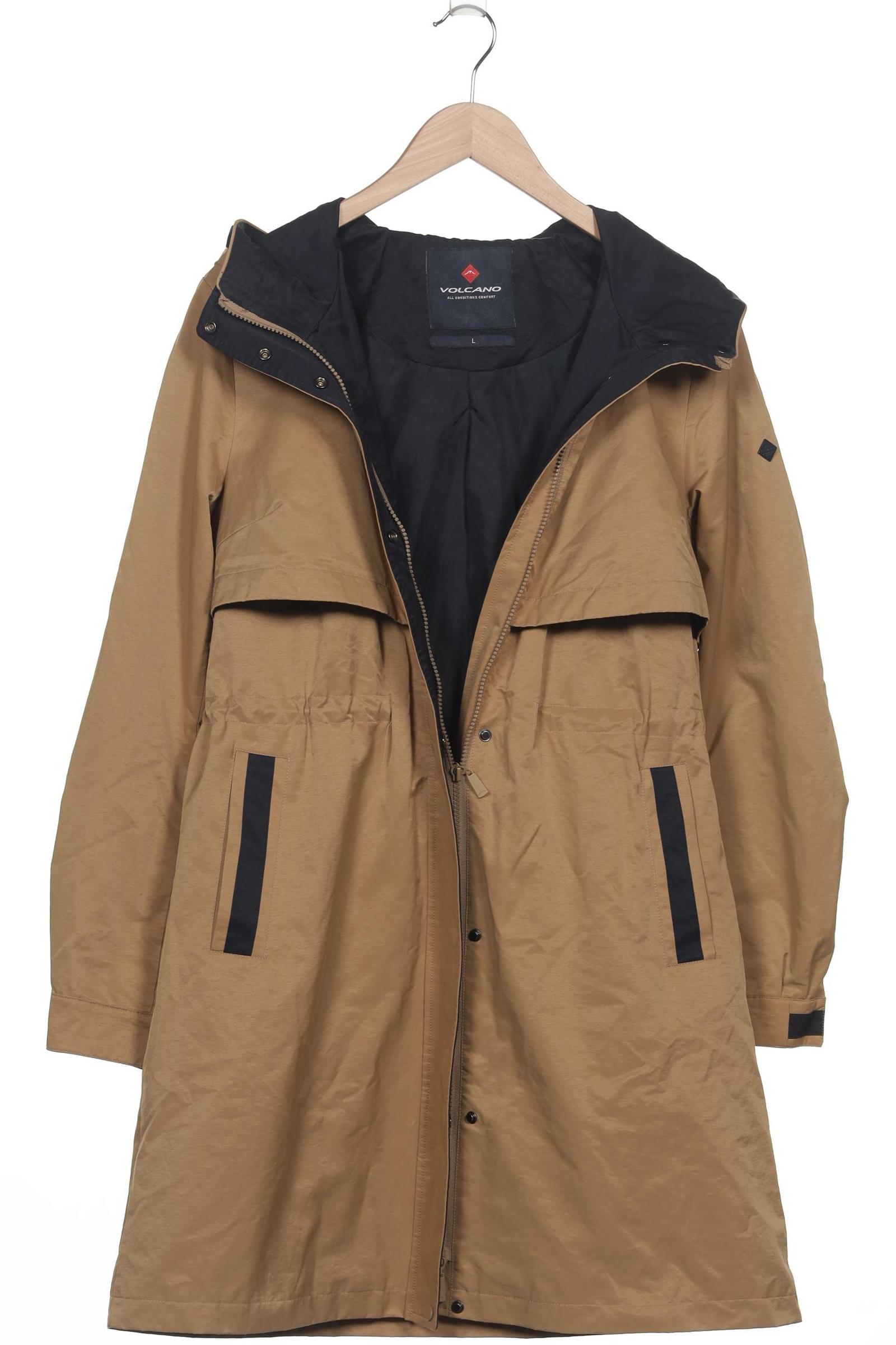Thumbnail - Volcano Damen Mantel, beige, Gr. 42