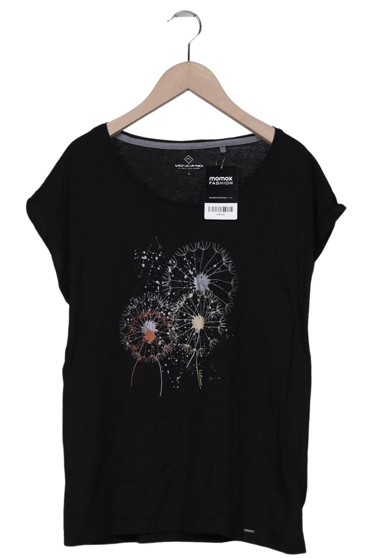 

Volcano Damen T-Shirt, schwarz, Gr. 42