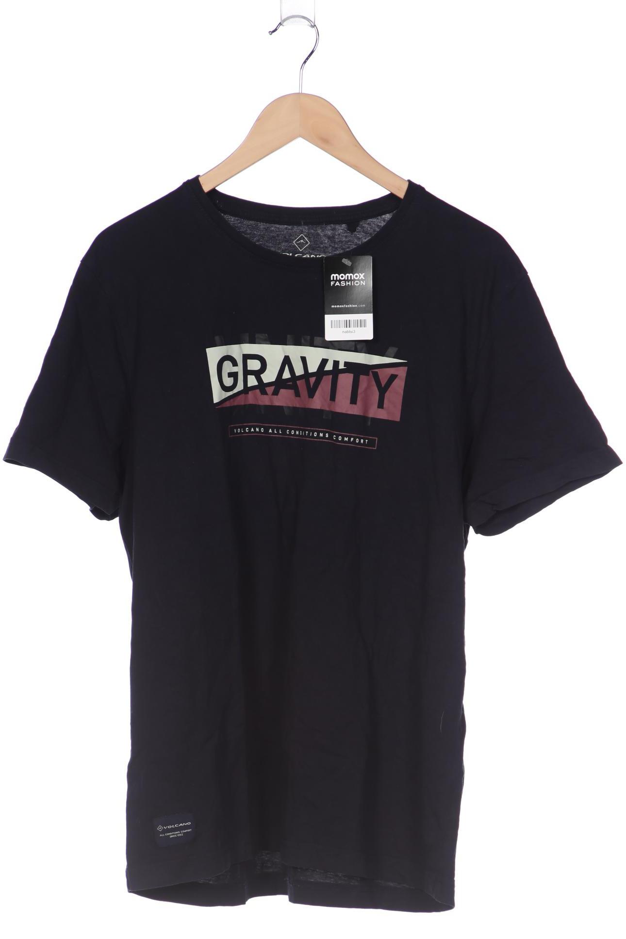 

Volcano Herren T-Shirt, marineblau