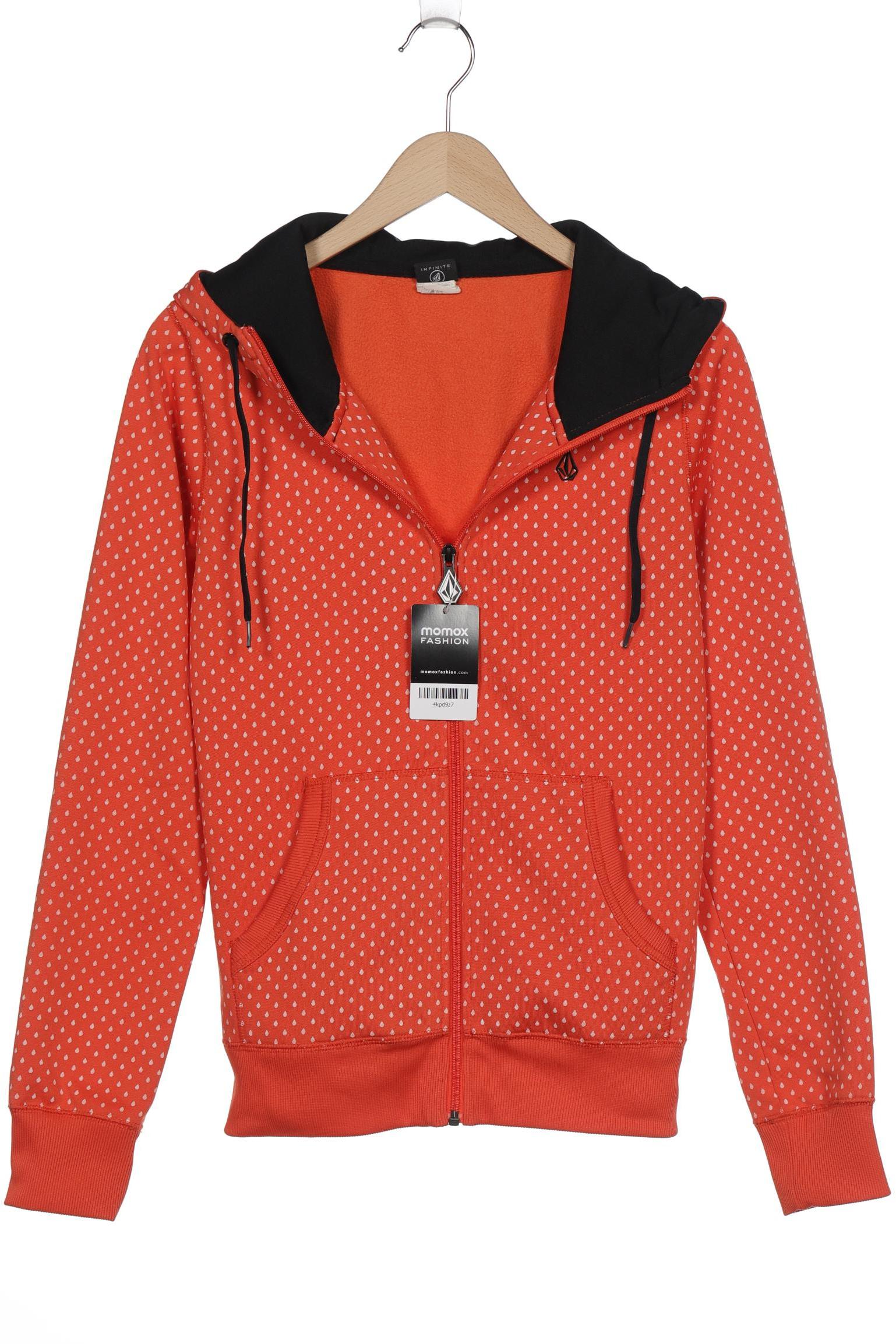 

Volcom Damen Kapuzenpullover, orange, Gr. 36