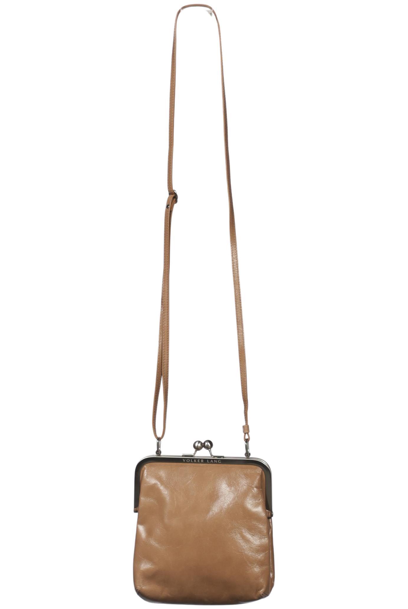

Volker Lang Damen Handtasche, braun, Gr.