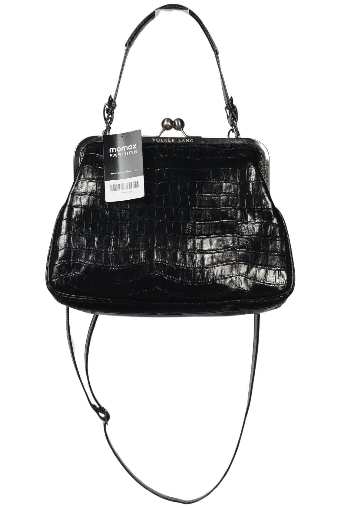 

Volker Lang Damen Handtasche, schwarz, Gr.