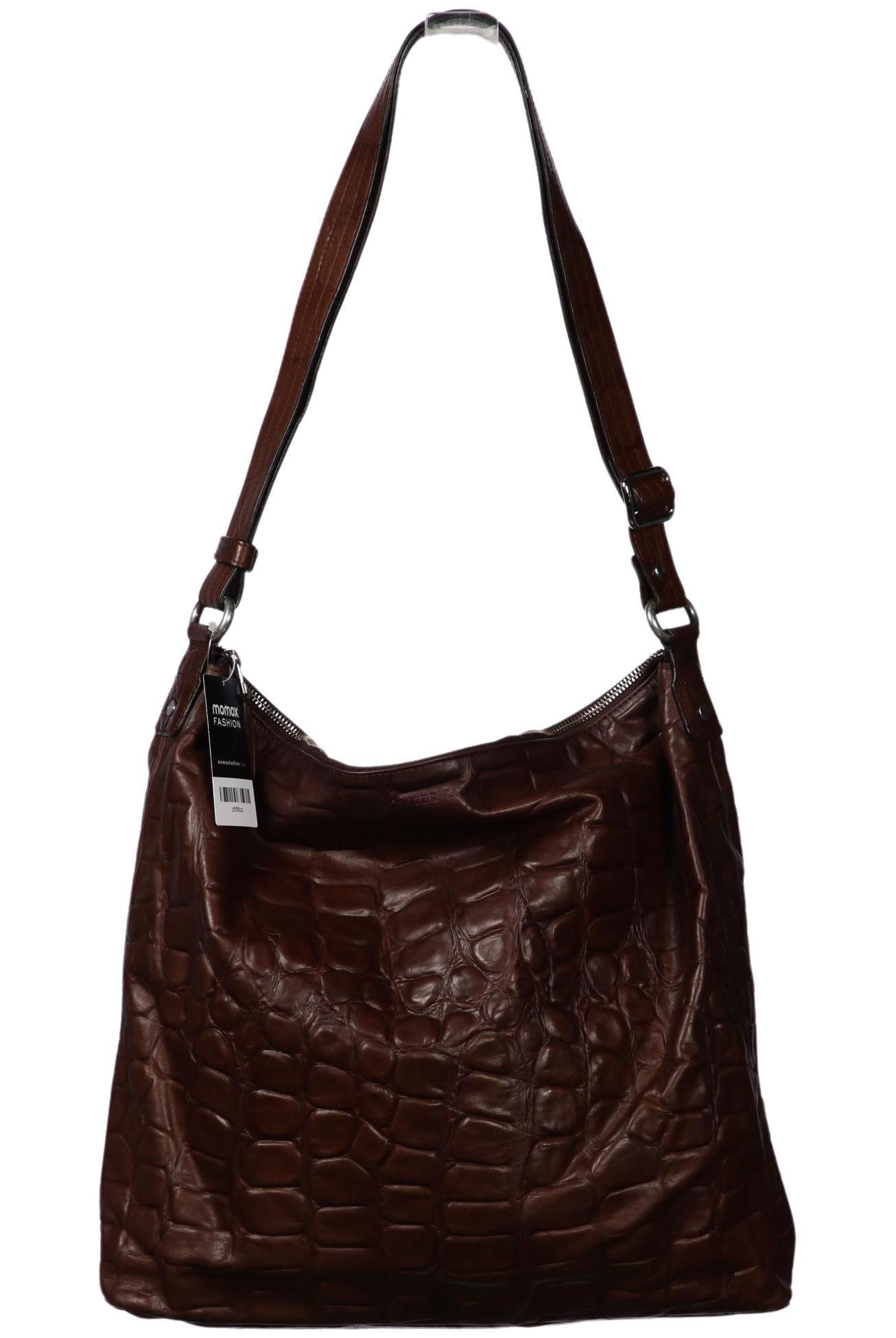 

Volker Lang Damen Handtasche, braun, Gr.