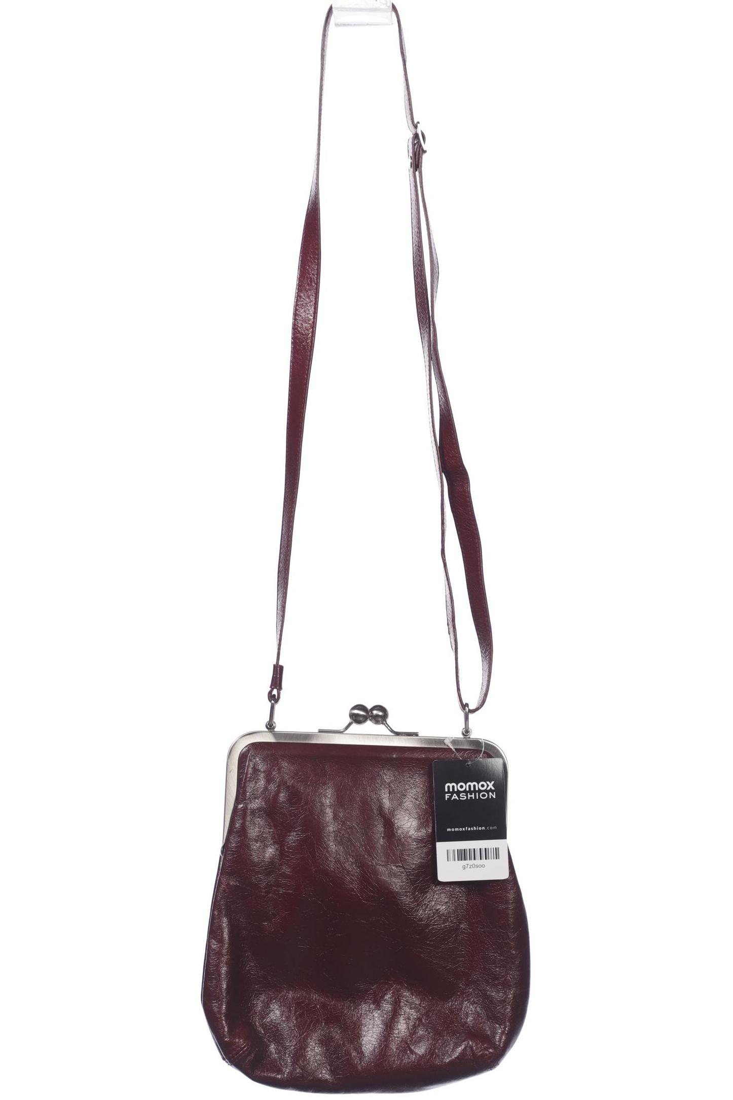 

Volker Lang Damen Handtasche, bordeaux, Gr.