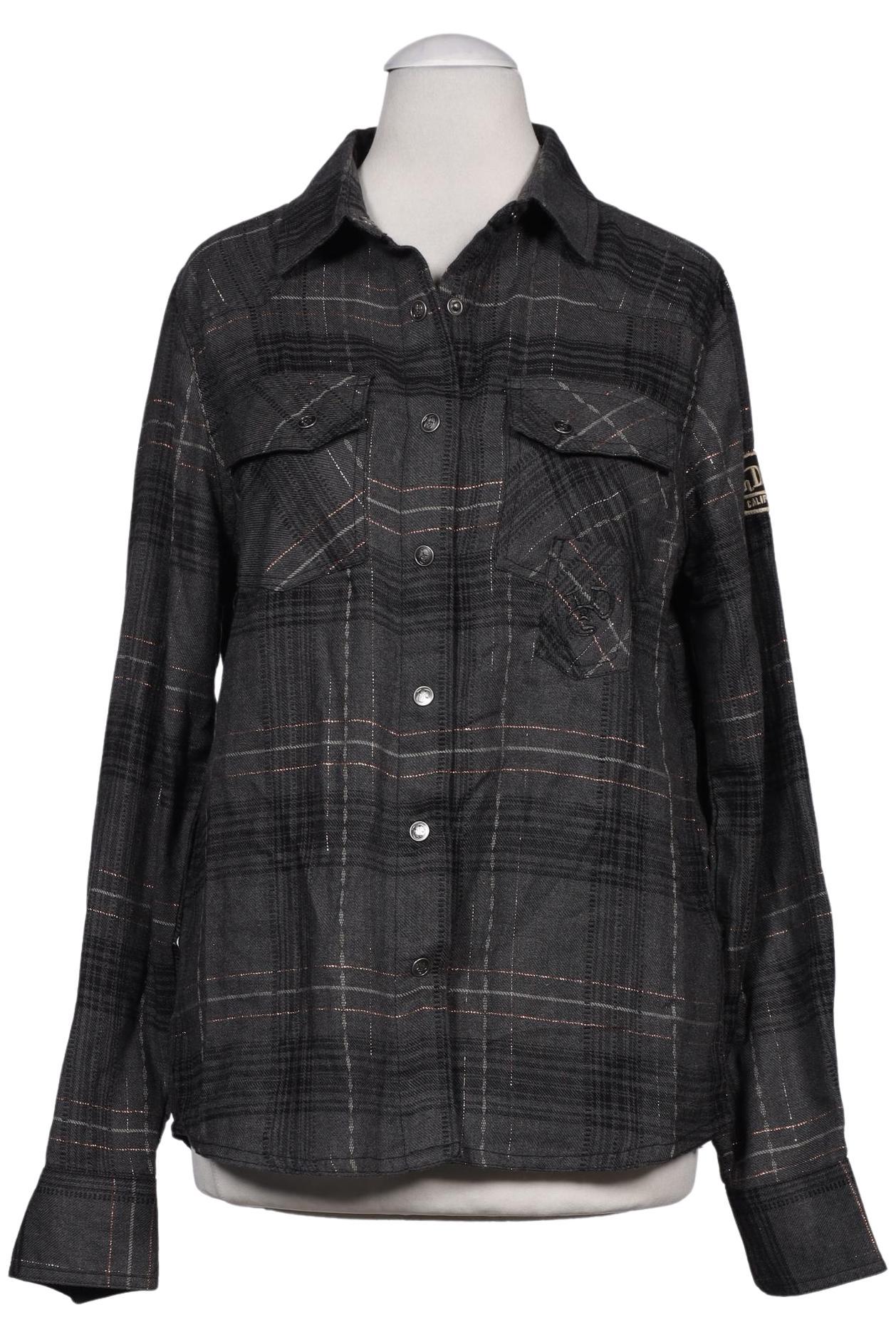 

Von Dutch Damen Bluse, grau, Gr. 36