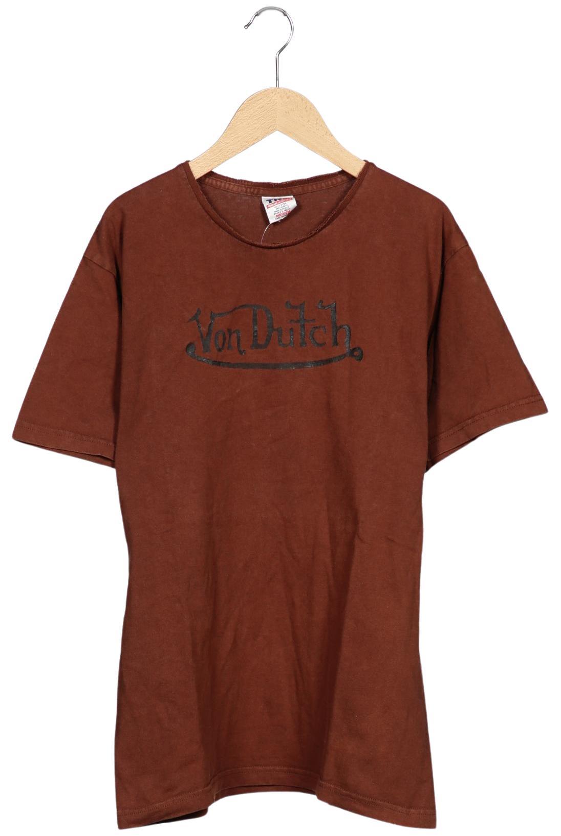 

Von Dutch Herren T-Shirt, braun, Gr. 48